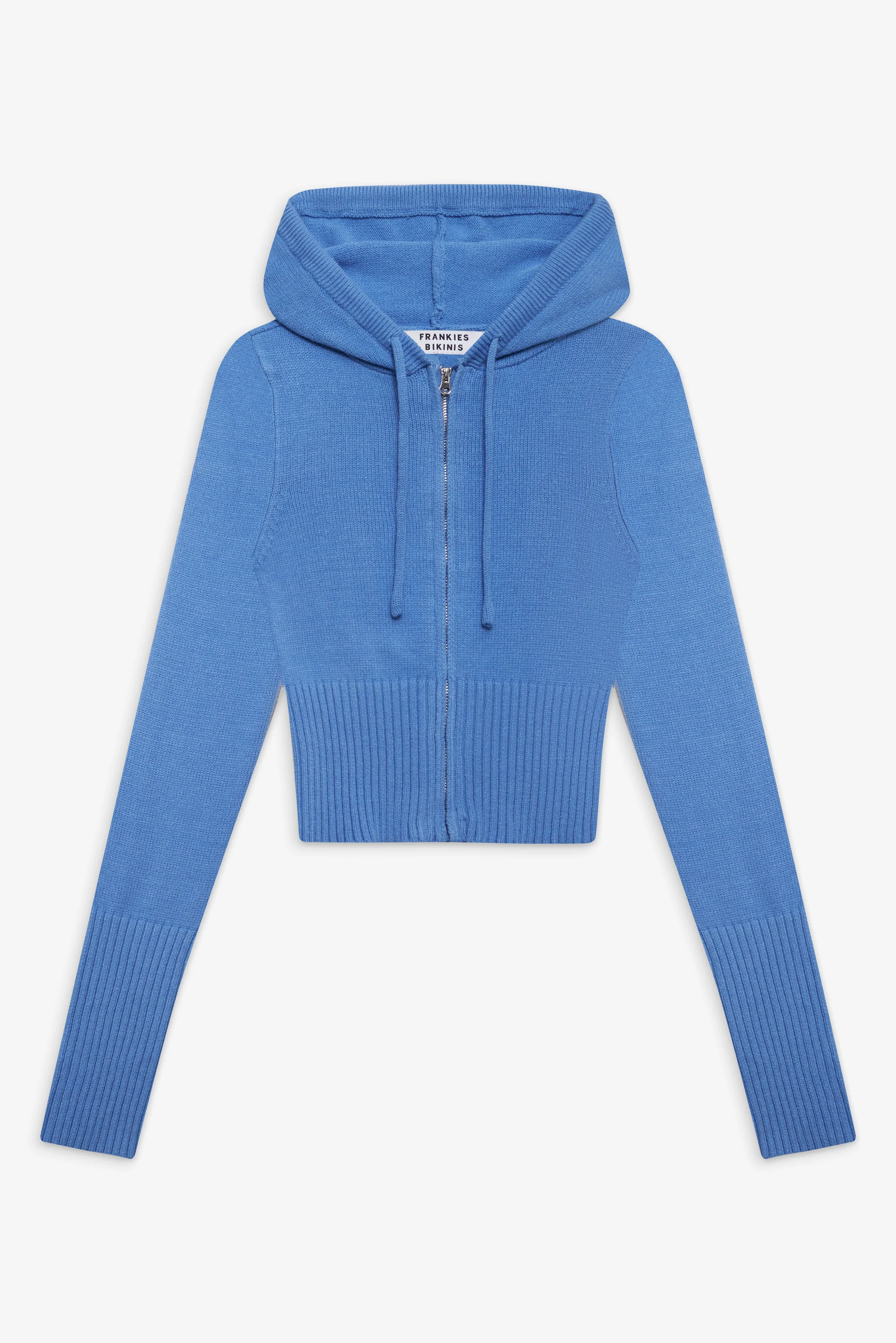 Aimee Zip Up Hoodie - Blue Moon - Image 3