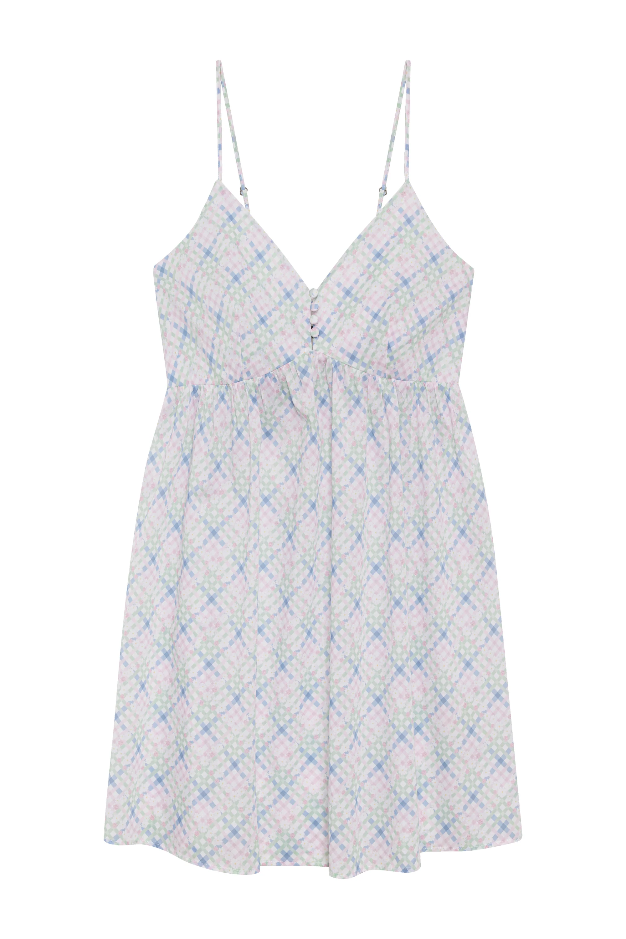 Airy Poplin Mini Dress - Cottage Meadow - Image 3