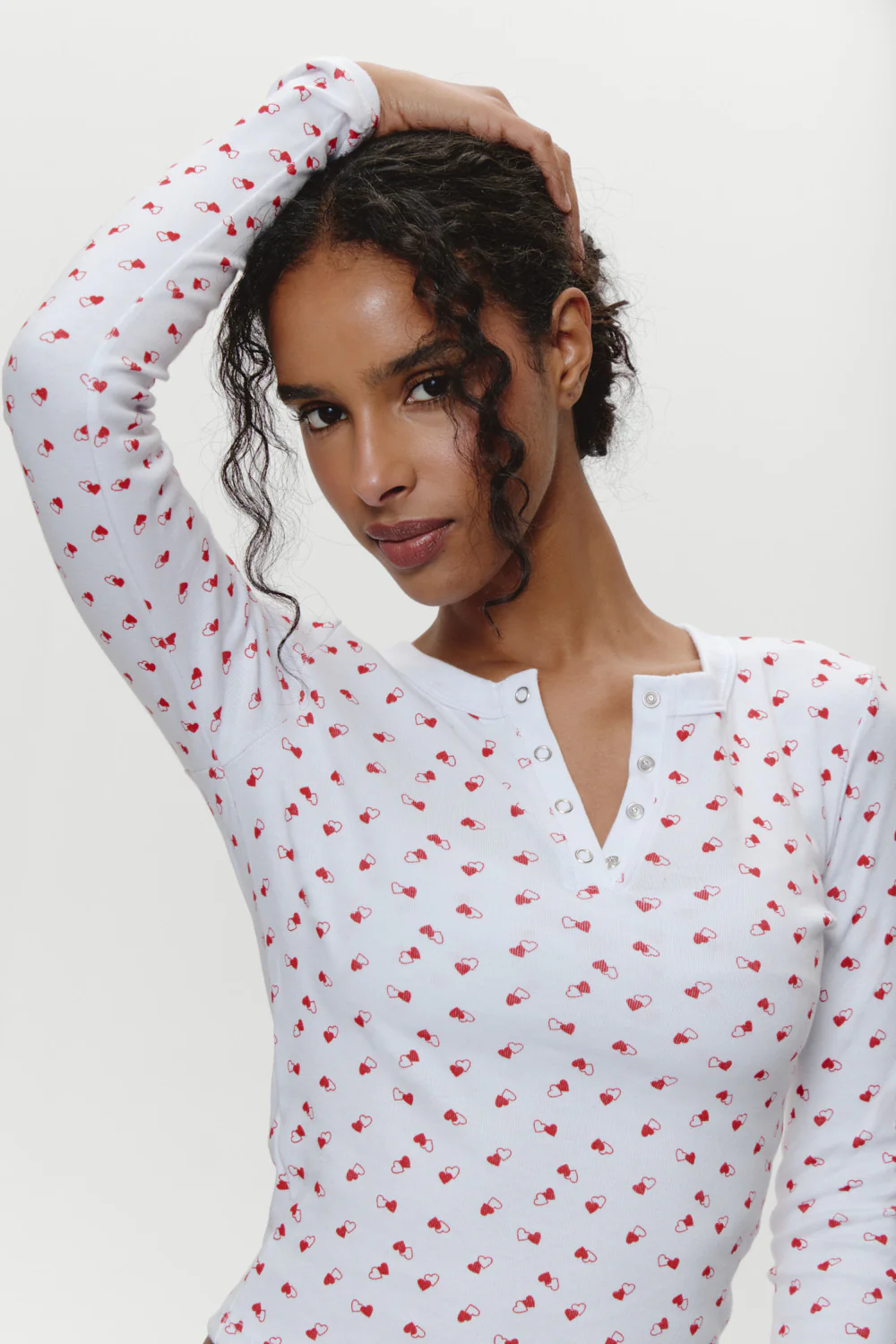 Amora Henley Shirt - Sunday Love - Image 5