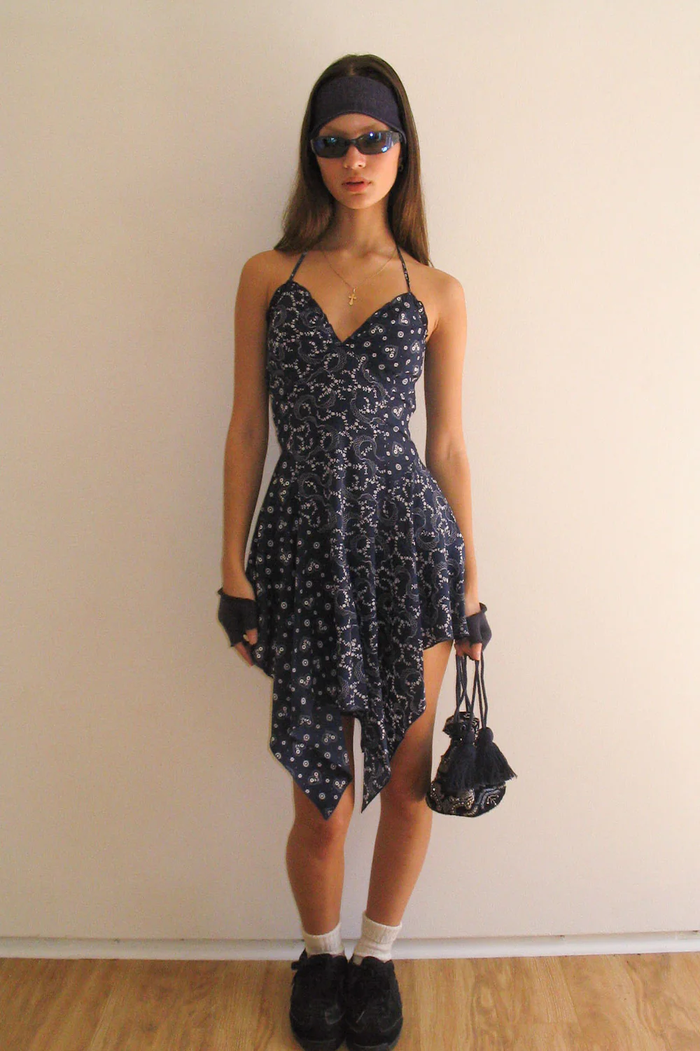 Anastasia Bandana Halter Dress - Dixie - Image 2