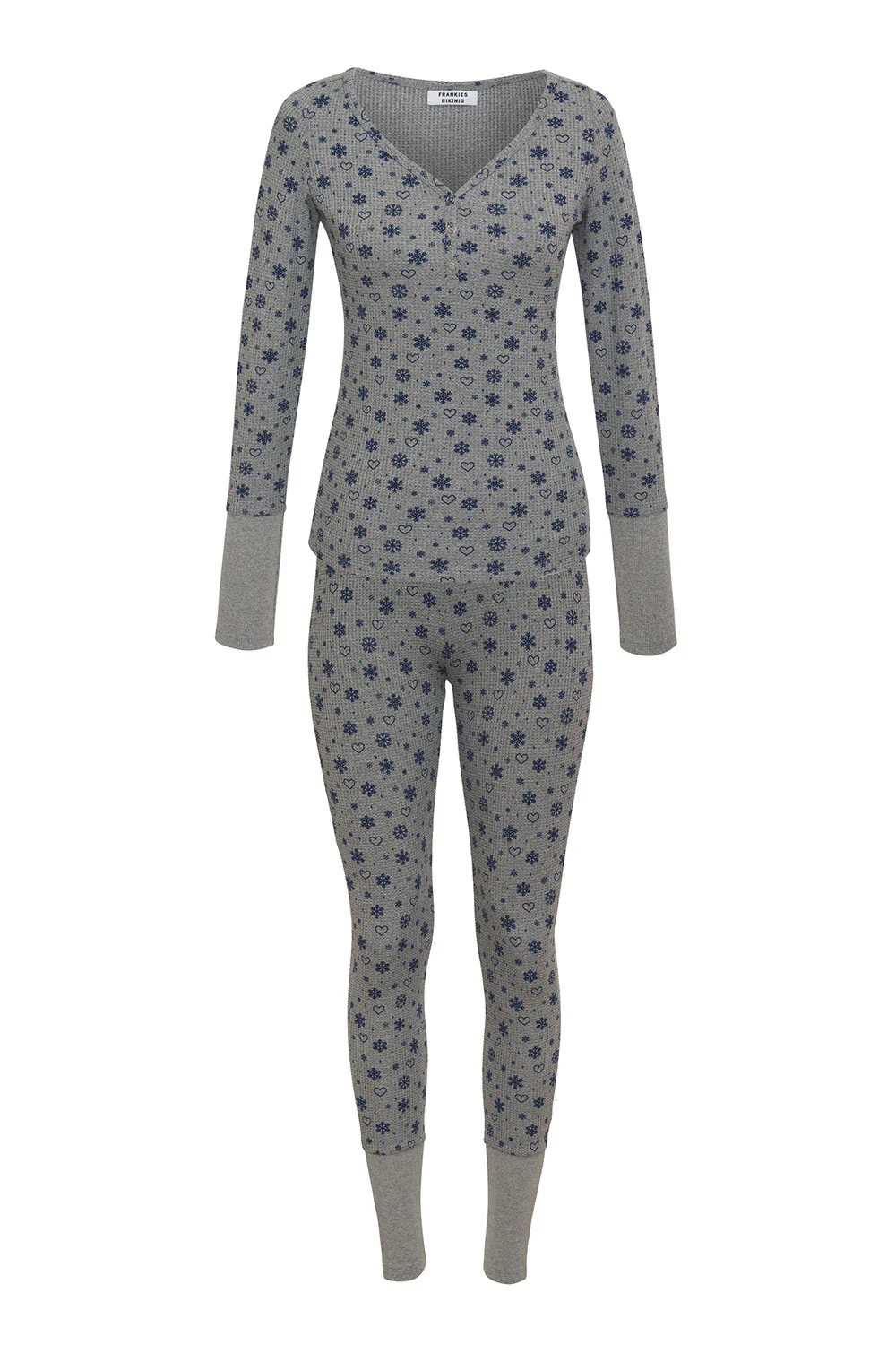 Angel Waffle Long Sleeve Top - Apres Ski - Image 3