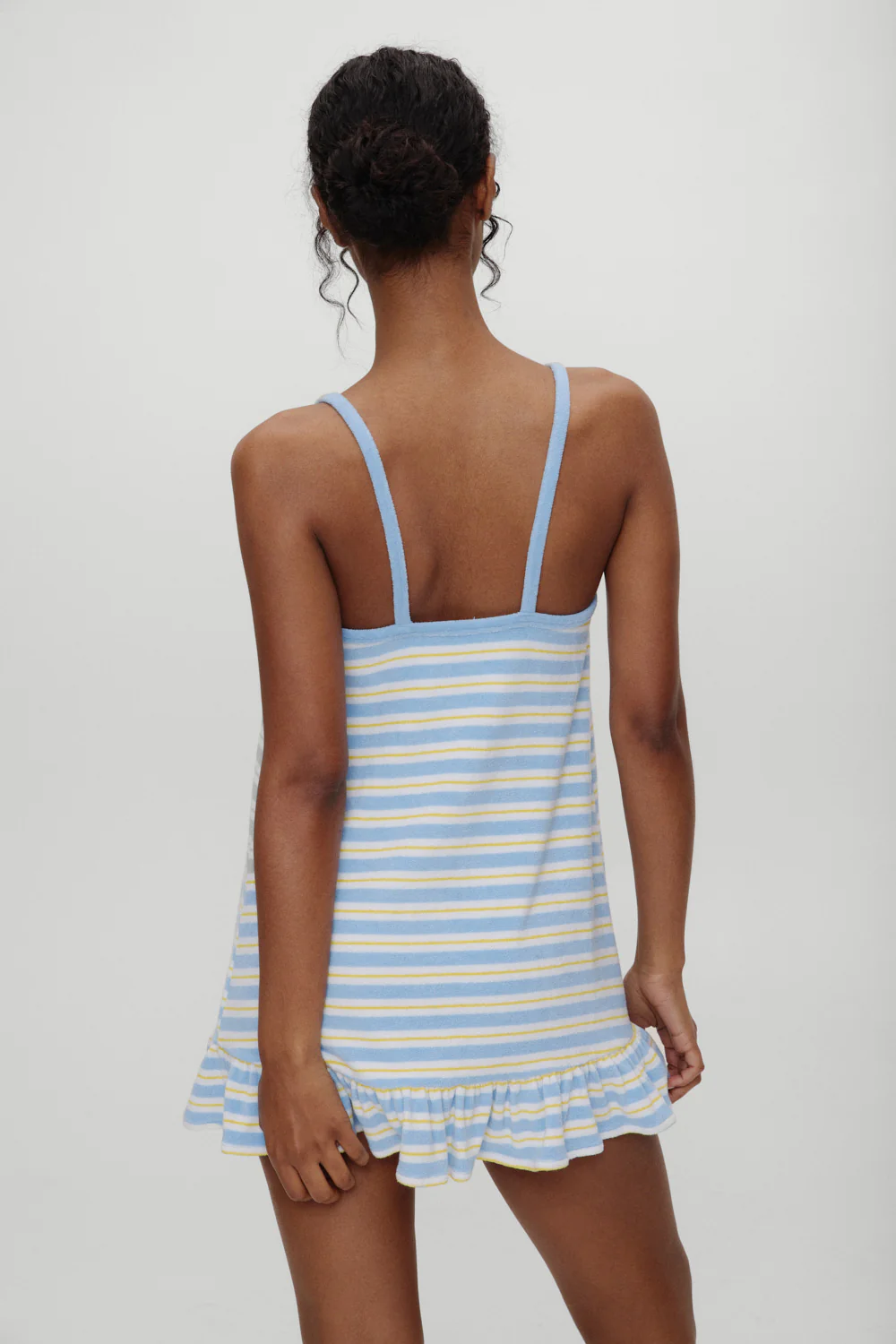 April Striped Babydoll Dress - Ashbury Stripe - Image 4