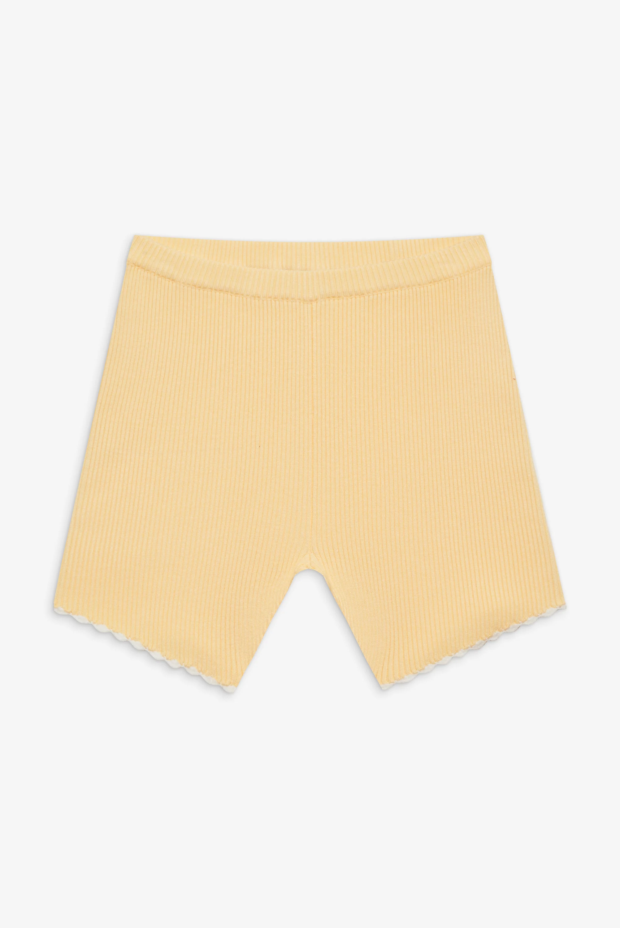 Ariel Knit Shorts - Vanilla Sugar - Image 3