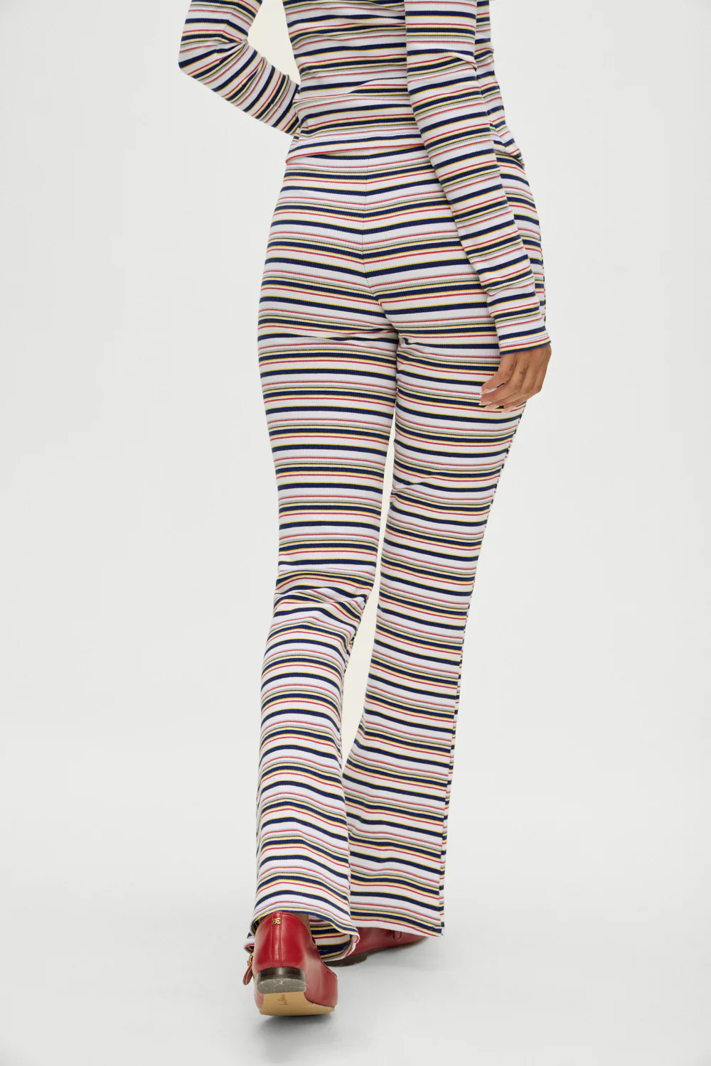 Blair Striped Cotton Pants - Love Stripe - Image 5