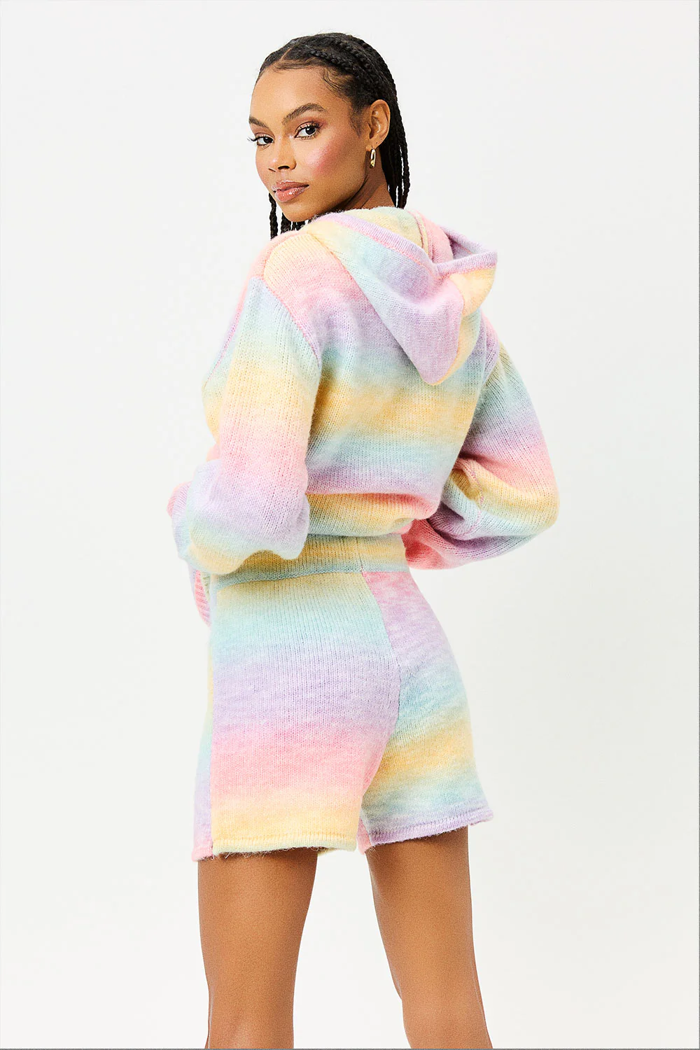 Burl Knit Sweat Short - Cotton Candy - Image 3