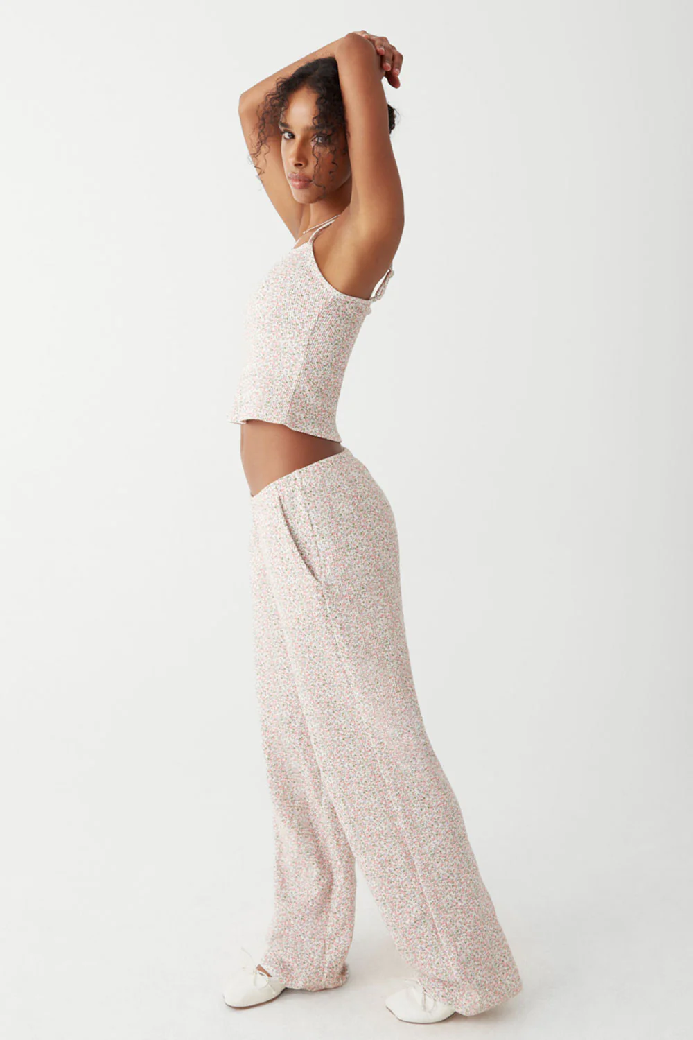 Cabin Floral Waffle Pant - Baby Blanket - Image 4