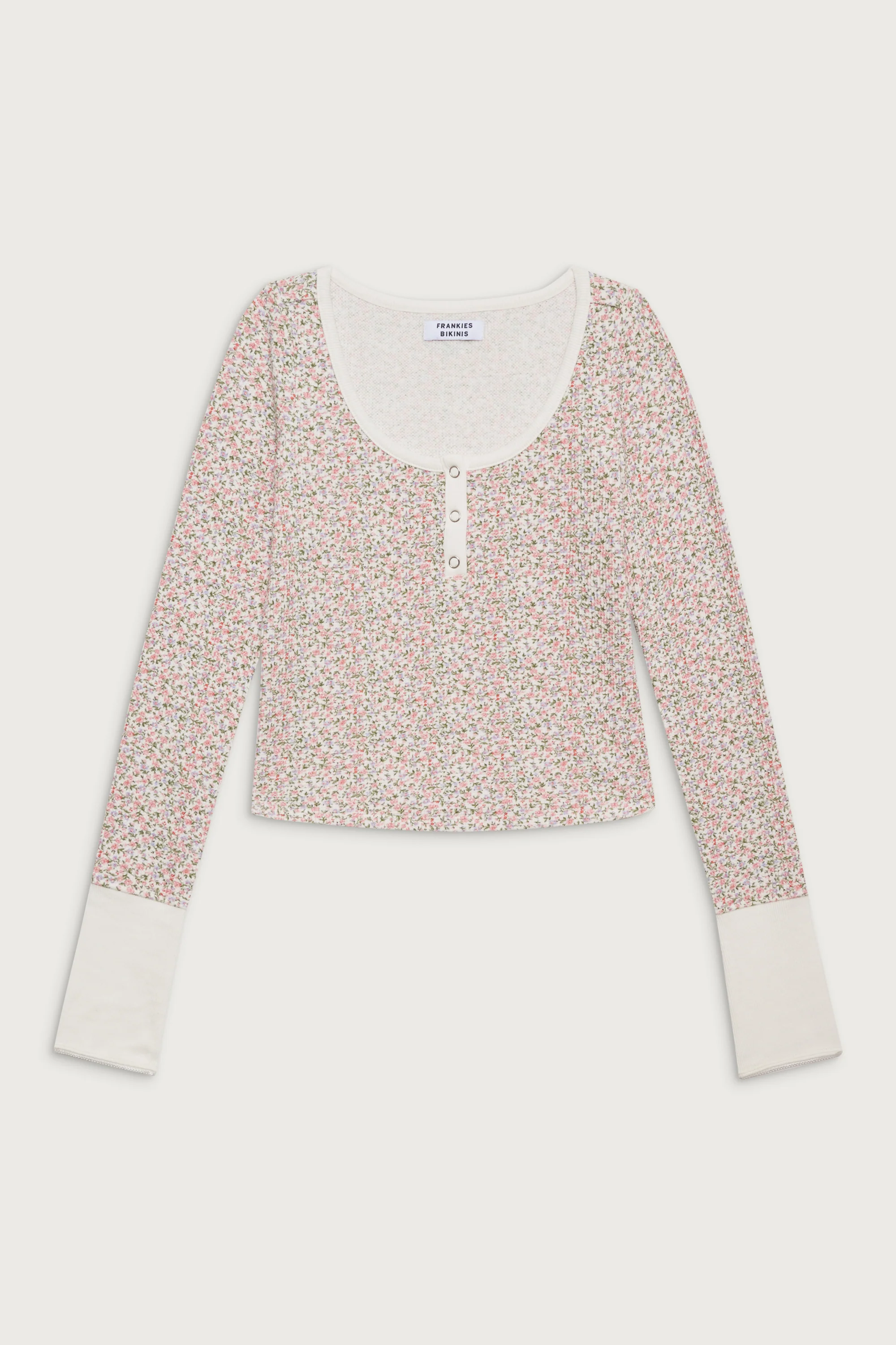 Cabin Long Sleeve Waffle Shirt - Baby Blanket - Image 3