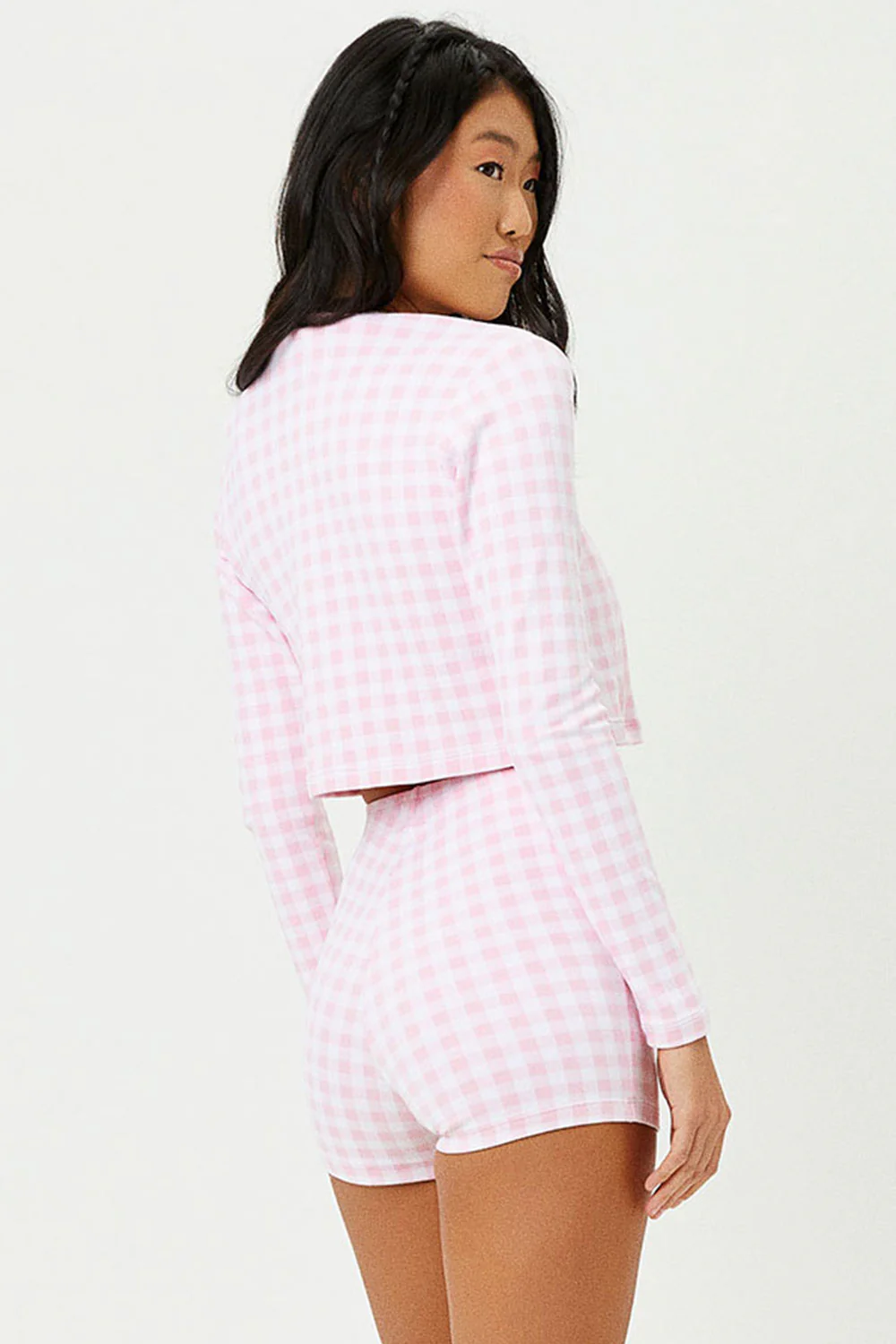 Cheri Cardigan Sweater - Pink Picnic - Image 3
