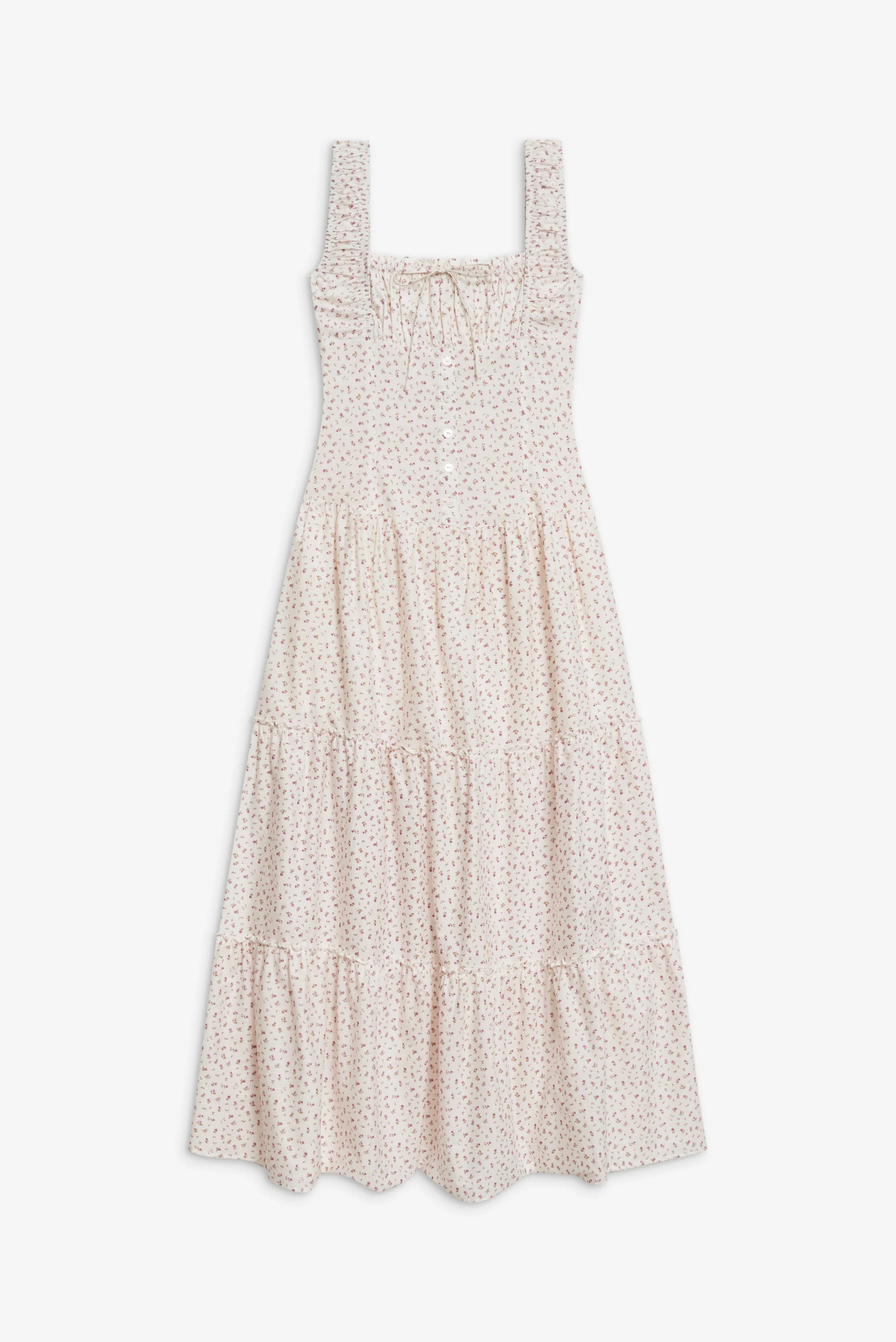Christabelle Floral Ruffle Maxi Dress - Tea Party - Image 3