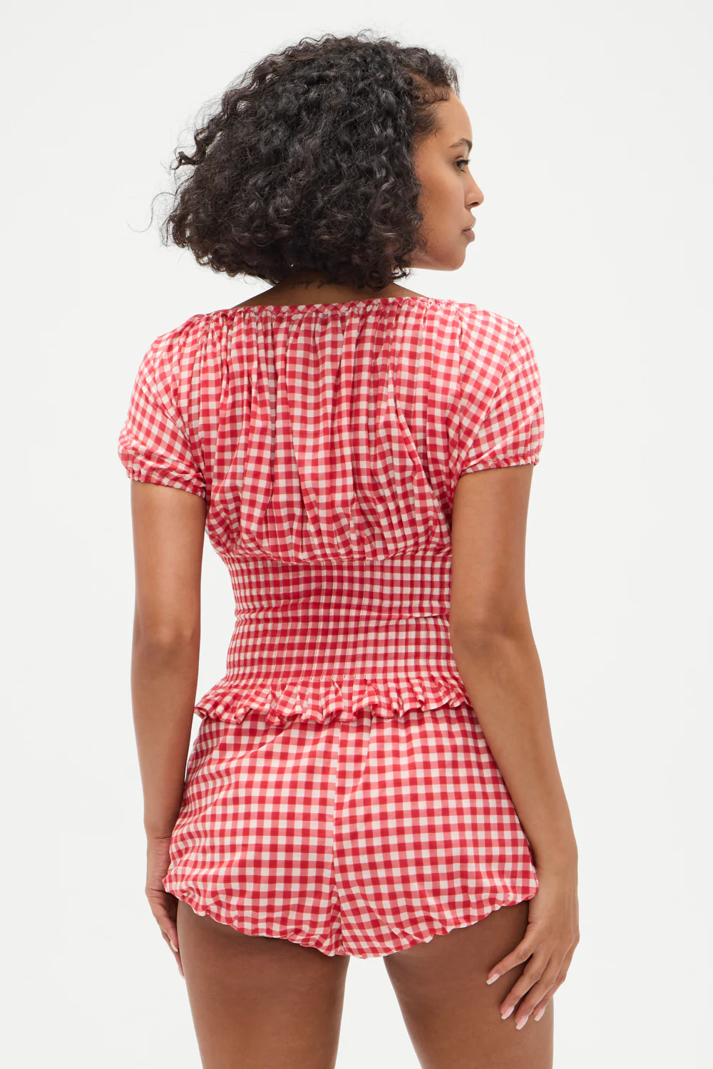 Cider Gingham Blouse  - Cherry Gingham - Image 2