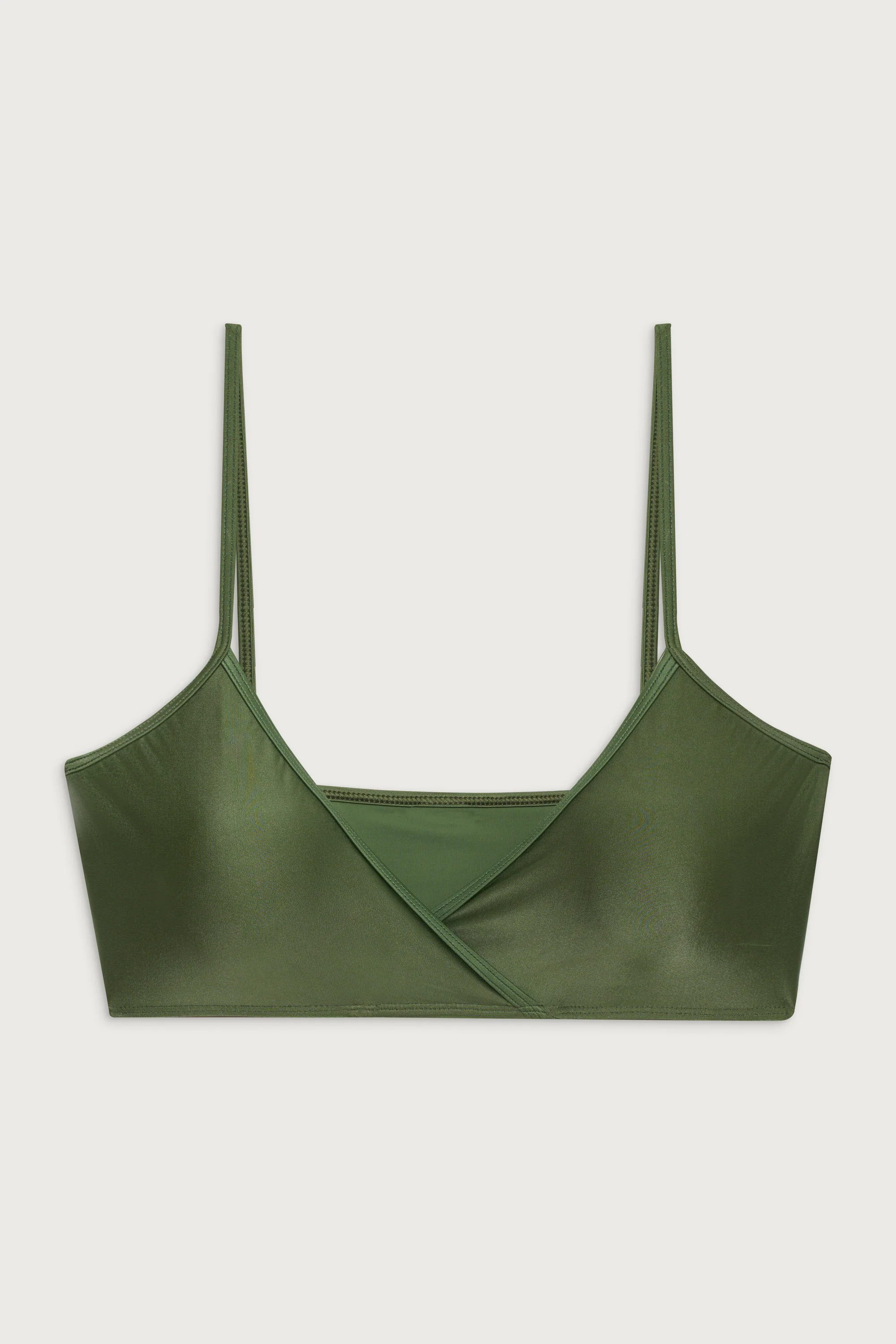 Clairo Shine Bralette Bikini Top - Sea Moss - Image 3