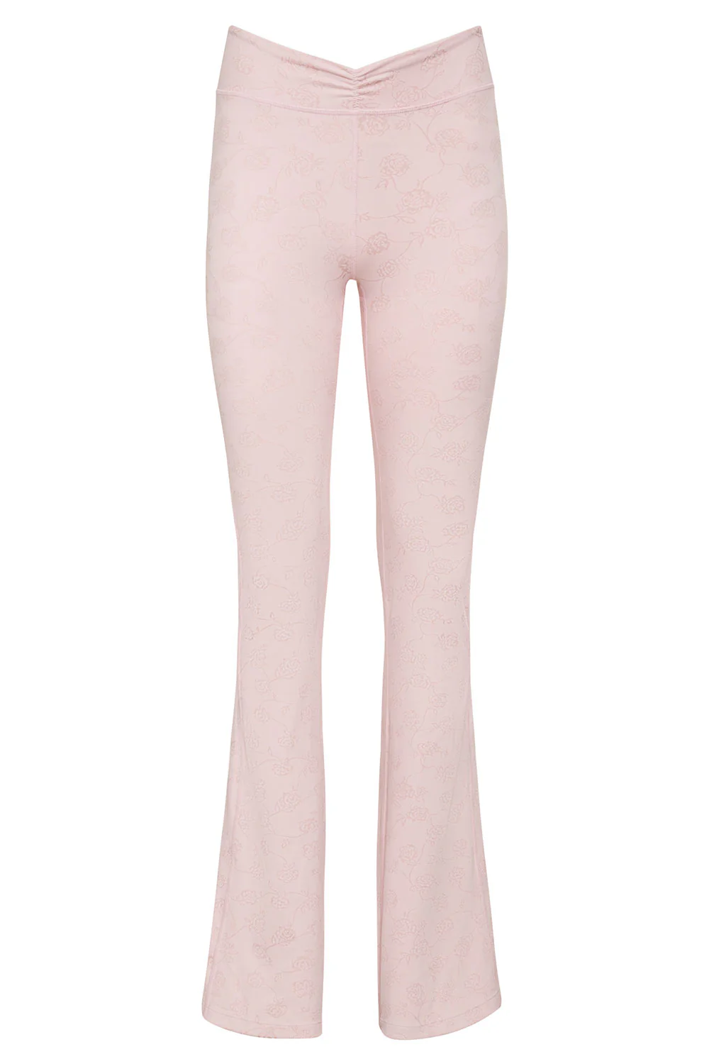 Clementine Low Waist Flare Legging - Pink Petals - Image 7