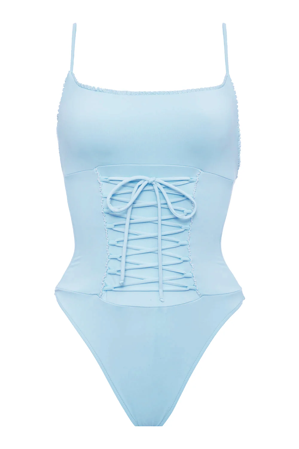 Cora Ruffle One Piece Swimsuit - New Moon - Image 6