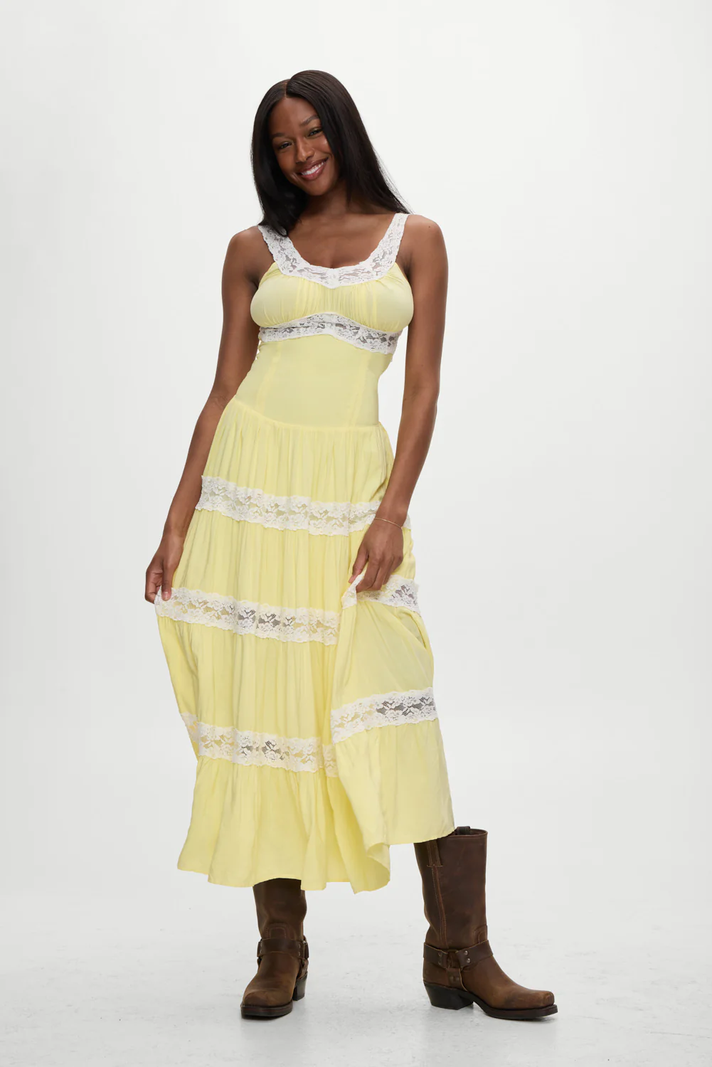 Dakota Maxi Dress - Sunflower - Image 4