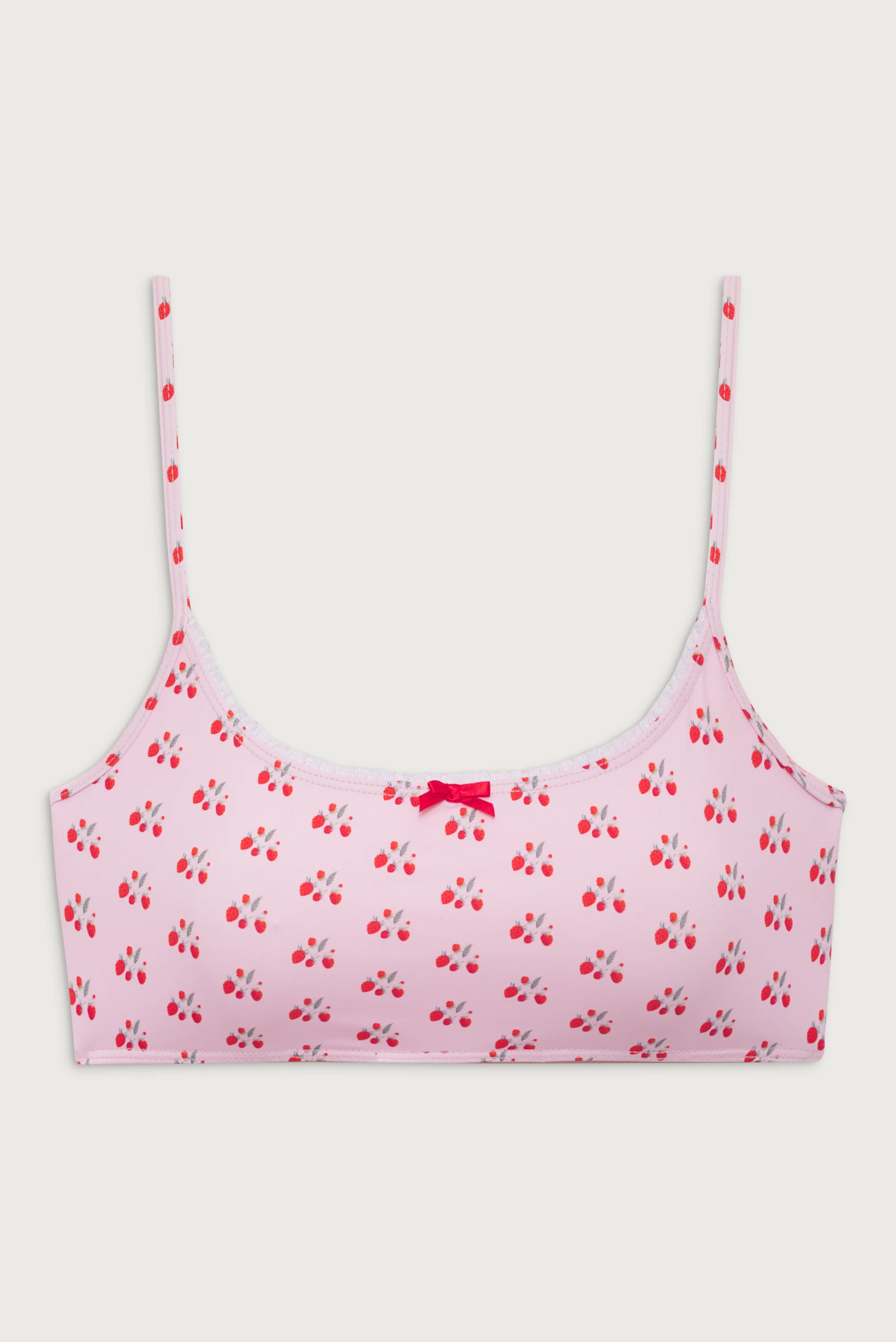 Dallas Bralette Bikini Top - Baby Berry - Image 2