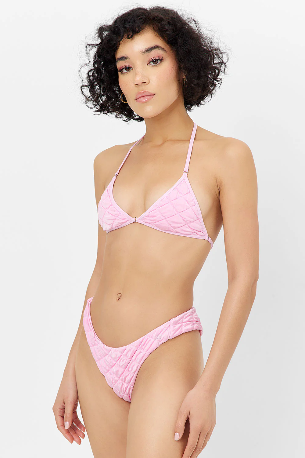 Dawson Cheeky Bikini Bottom - Baby Pink - Image 5