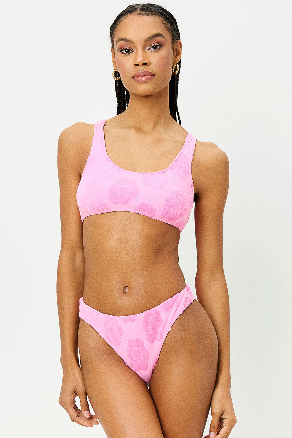 Dawson Floral Terry Bikini Bottom - Flowerchild - Image 5