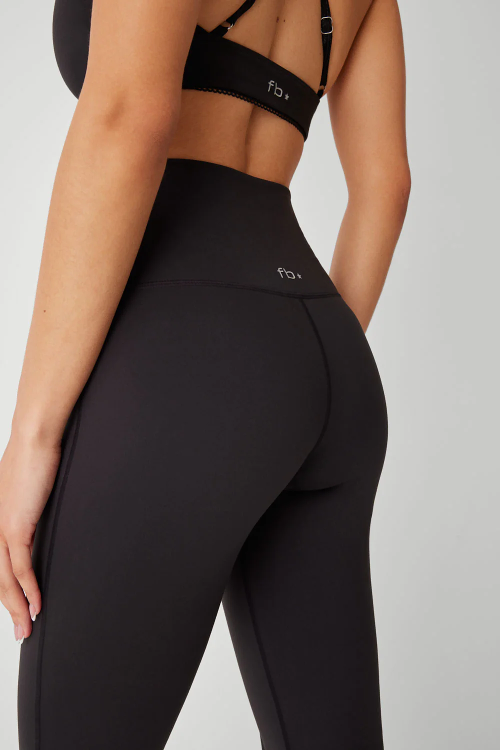 Demi Flare High Waist Legging - Black - Image 2
