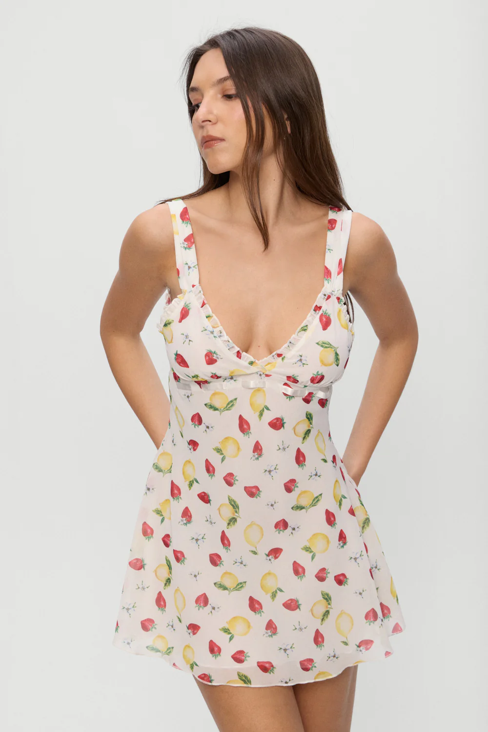 Dreamer Chiffon Mini Dress - Amalfi - Image 6