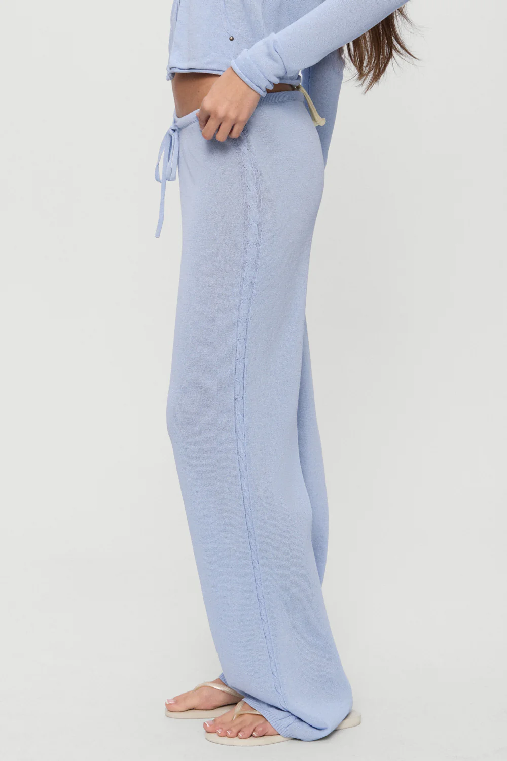Ela Low Rise Knit Pants - Sleepy Spring - Image 5