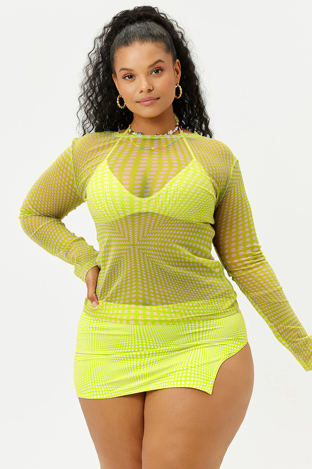 Ember Mesh Long Sleeve Shirt - Yuma - Image 2