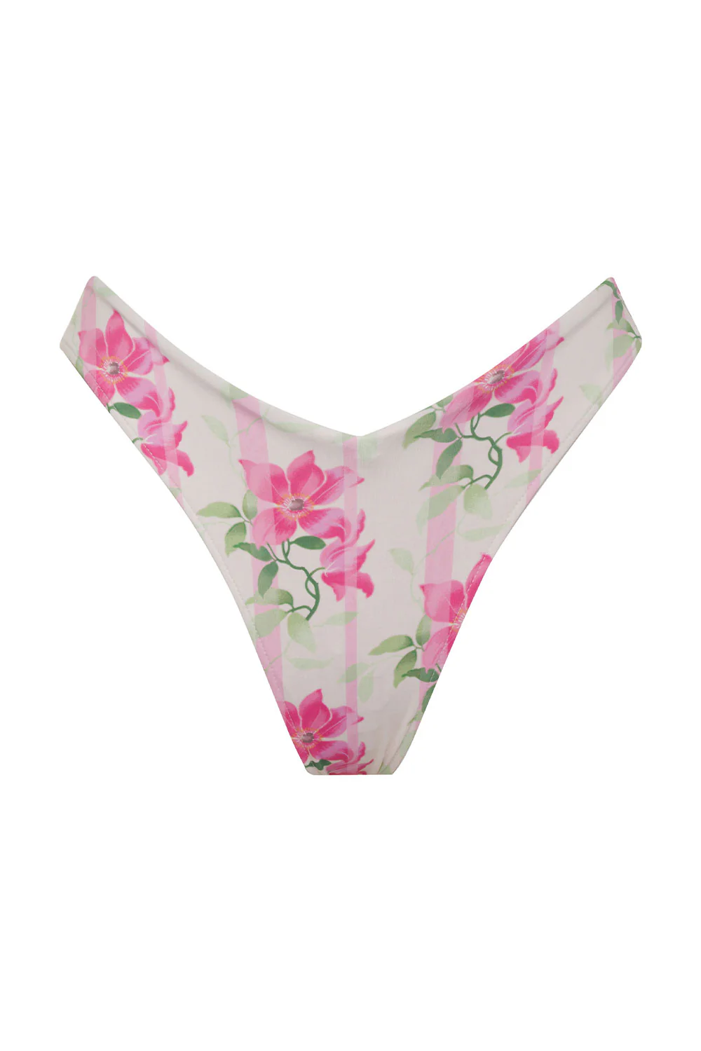 Enzo Floral Cheeky Bikini Bottom - Tiger Lily - Image 7