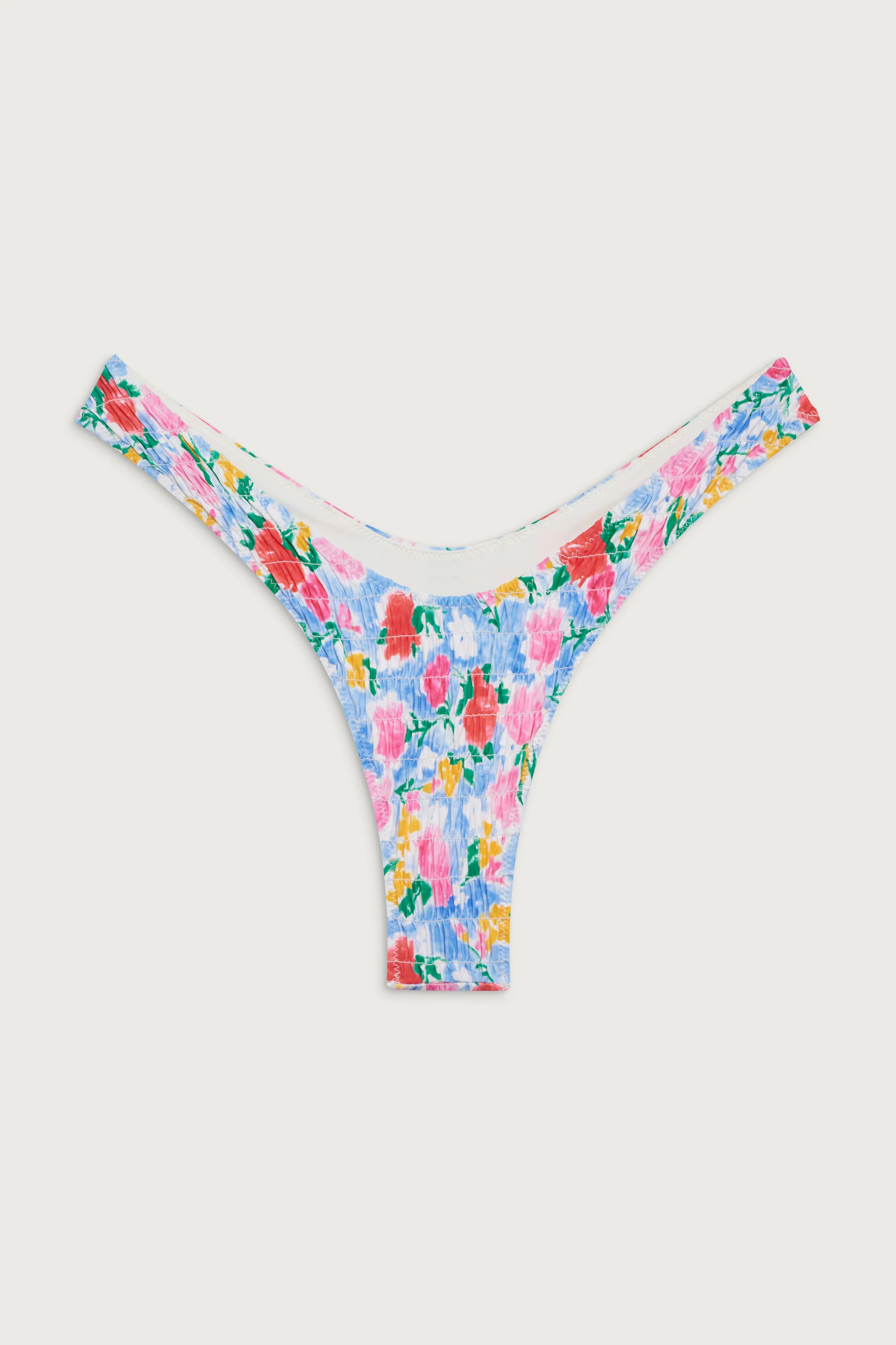 Full Moon Micro Bikini Bottom - Painted Petals - Image 3