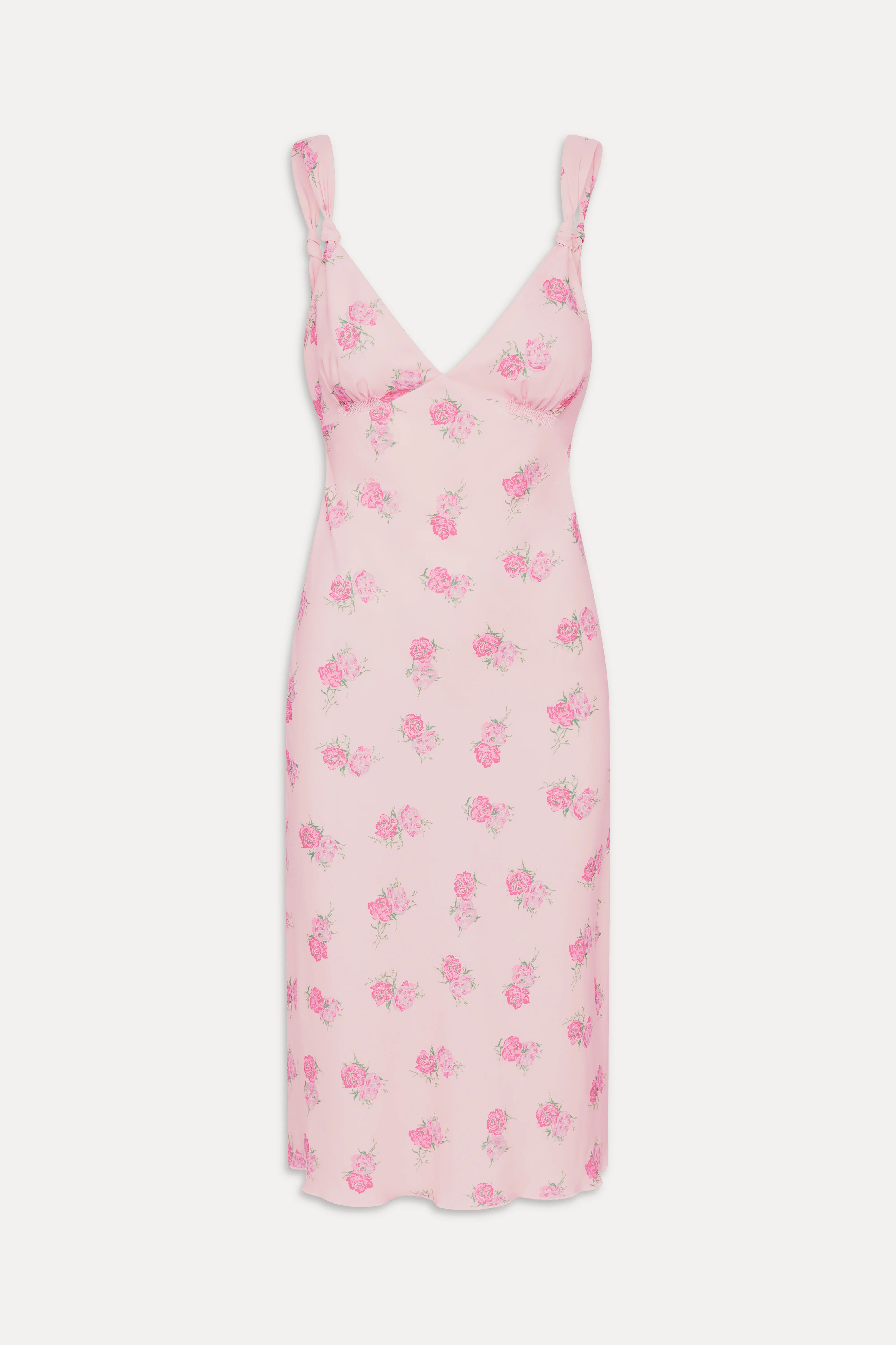 Gem Floral Midi Dress - Fresh Rose - Image 3