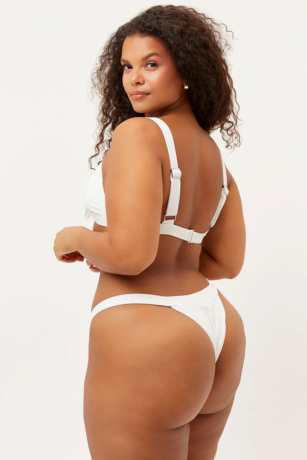 Georgia Skimpy Bikini Bottom - White - Image 2