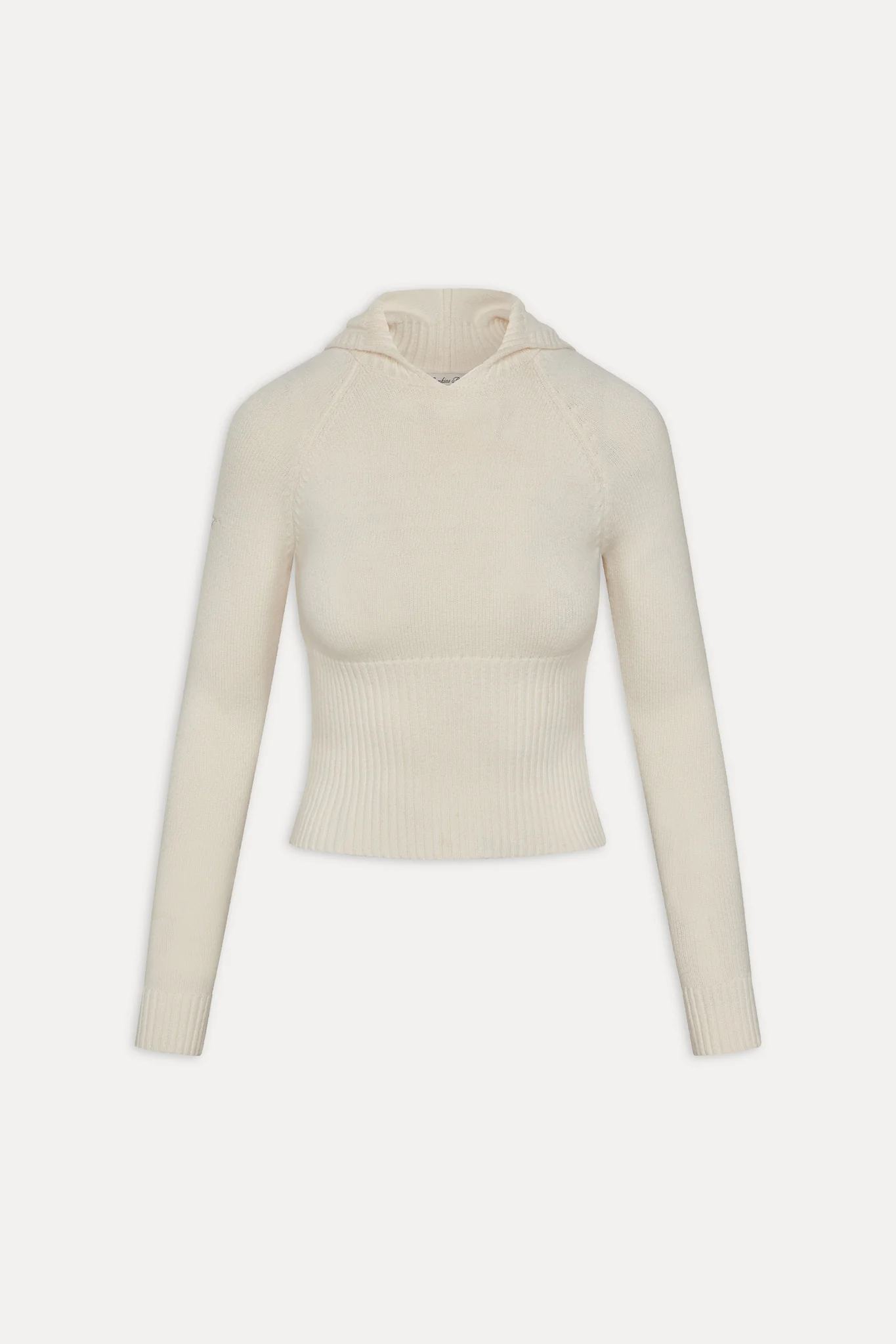 Hazel Knit Hoodie - Honeymoon - Image 3