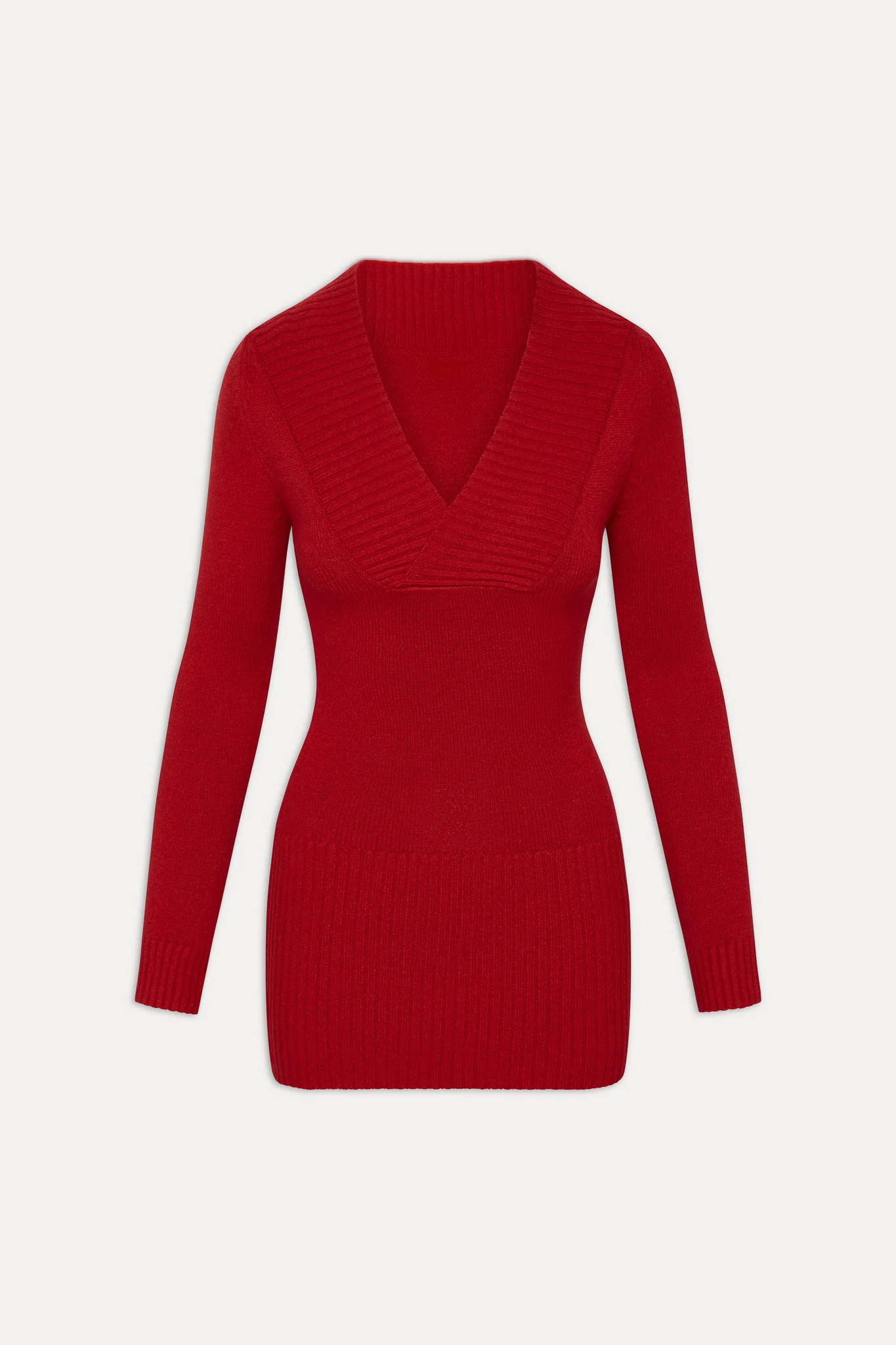 Jade Long Sleeve Knit Mini Dress - Heartstrings - Image 3