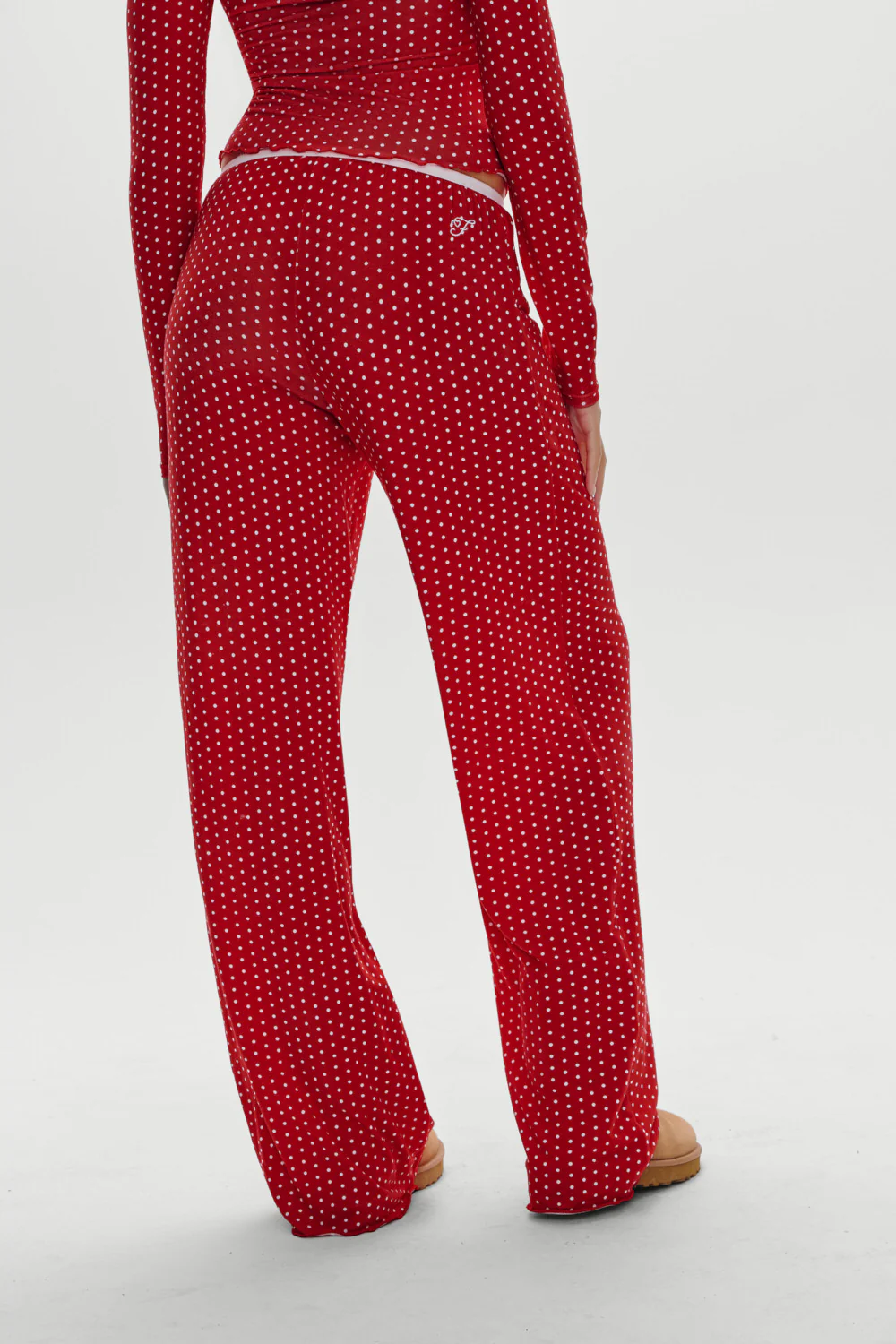 Joy Sleep Pants - Holiday Dot - Image 4