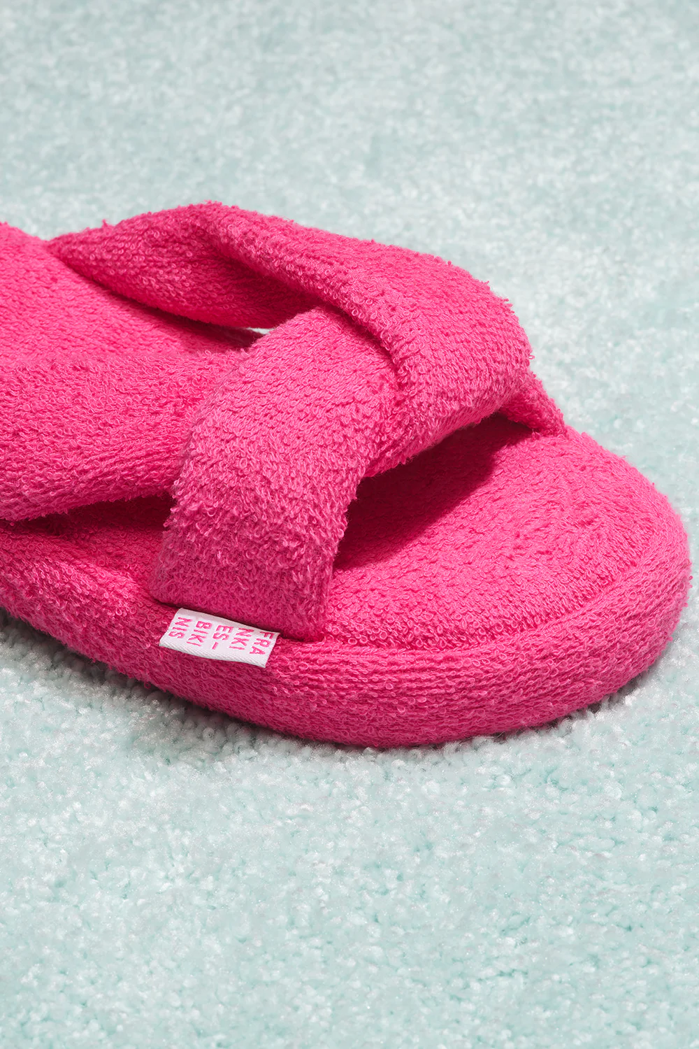 Juna Terry Slide Sandal - Rosewood - Image 6