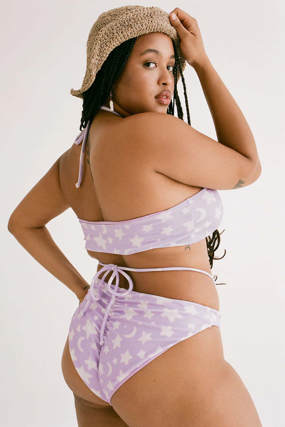 Jupiter Terry Bandeau Bikini Top - Luna - Image 4