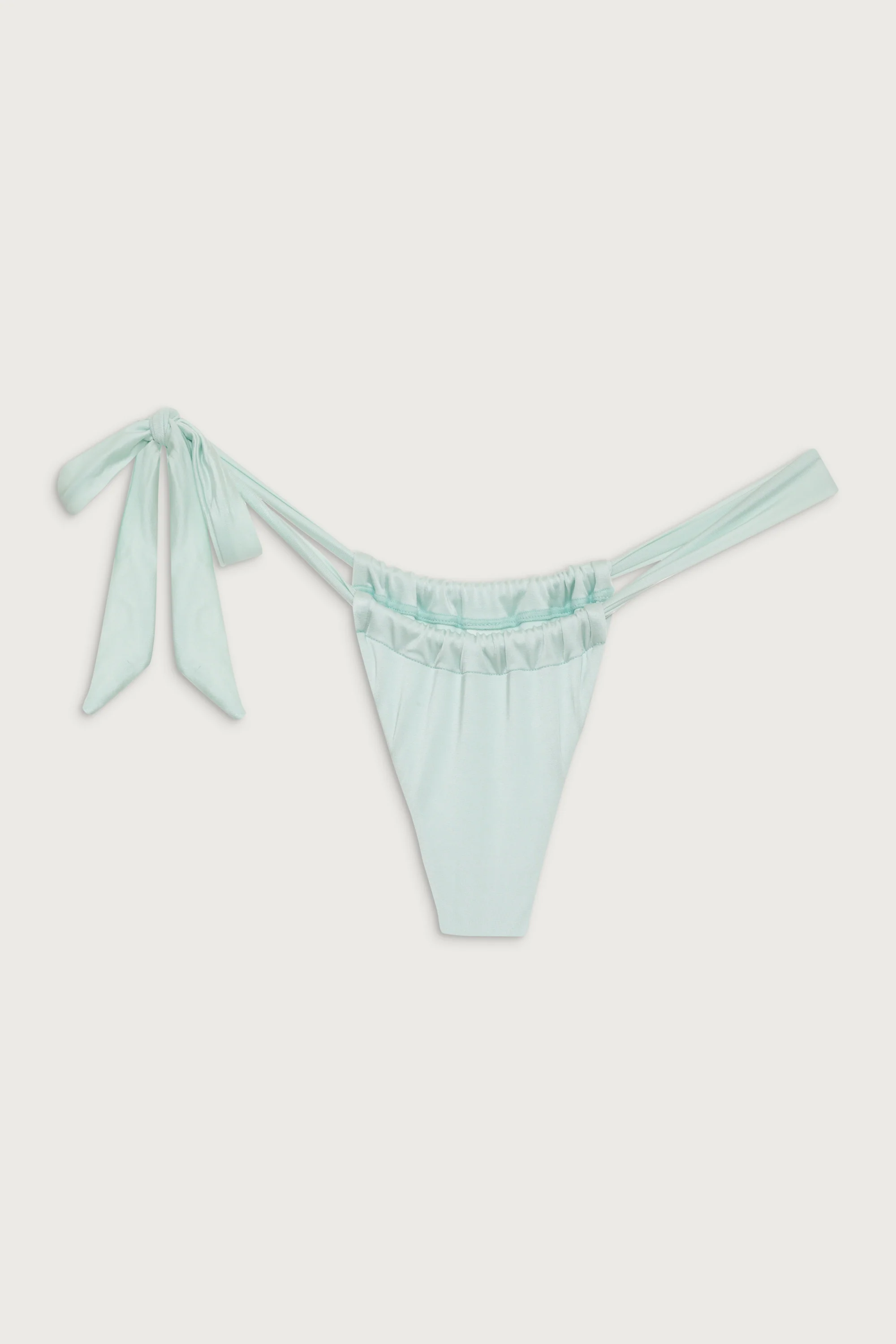 Kealy Shine Cheeky Bikini Bottom - Pistachio - Image 3