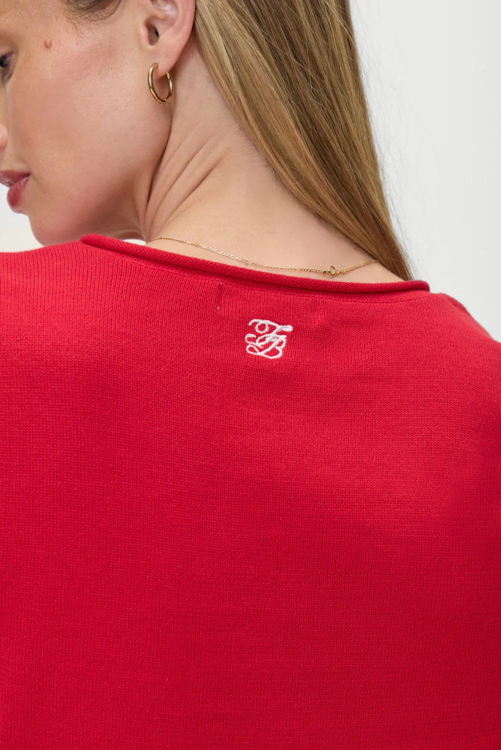 Kennedy Cotton Knit Sweater - Heartstrings - Image 5