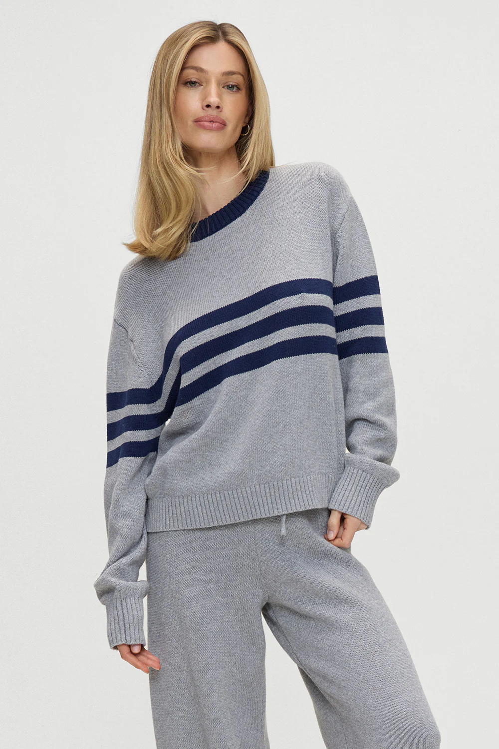 Kip Oversized Crewneck Sweater - Rain Cloud - Image 5