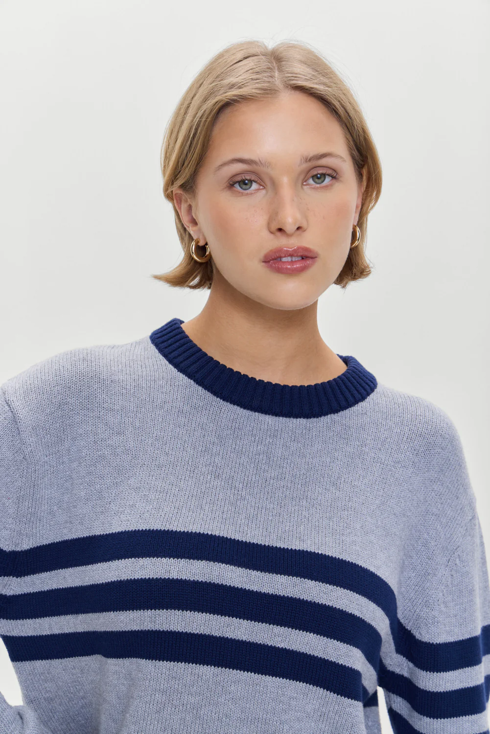 Kip Oversized Crewneck Sweater - Rain Cloud - Image 8