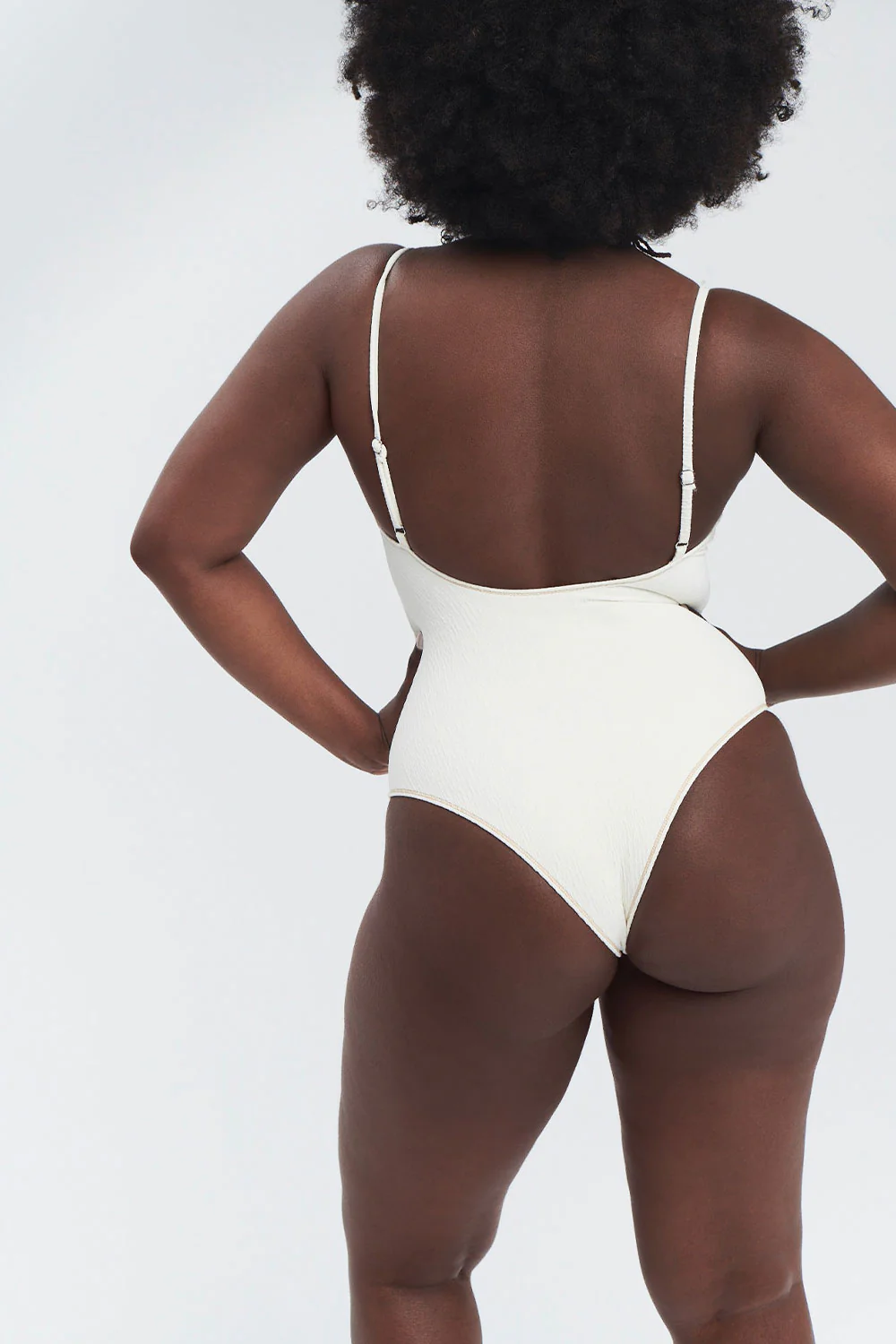 Kylee Cheeky One Piece Swimsuit - Sandstorm - Image 3