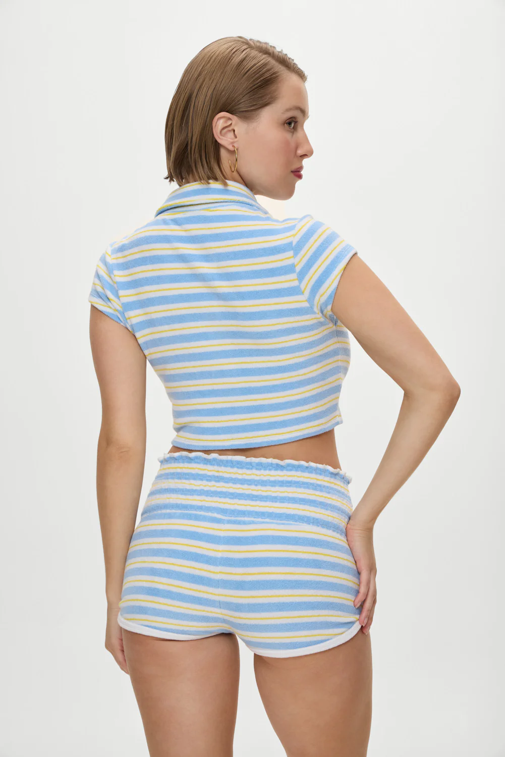Laurel Terry Cloth Booty Shorts - Ashbury Stripe - Image 4