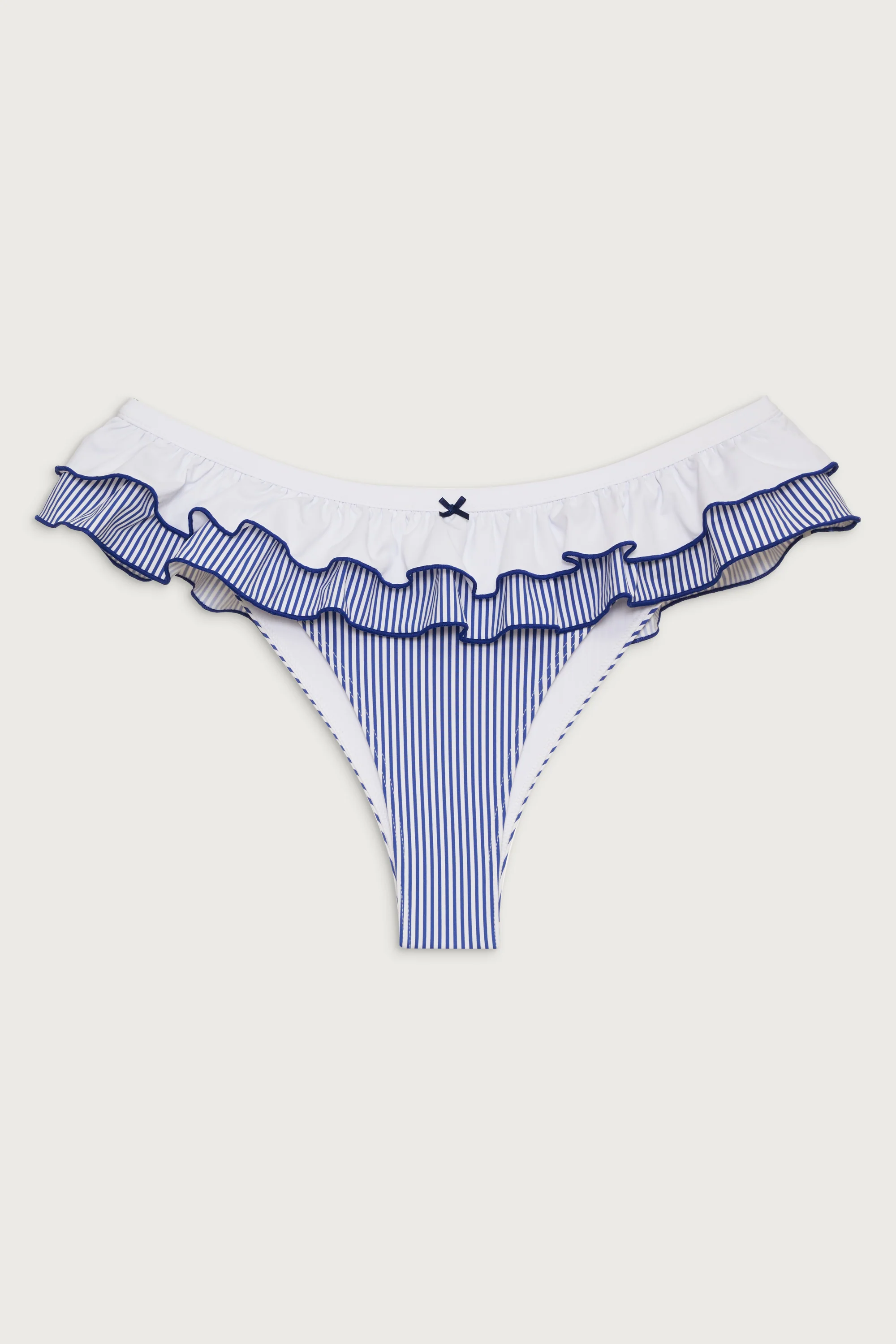 Lu Striped Swim Skirt - Ocean Stripe - Image 3