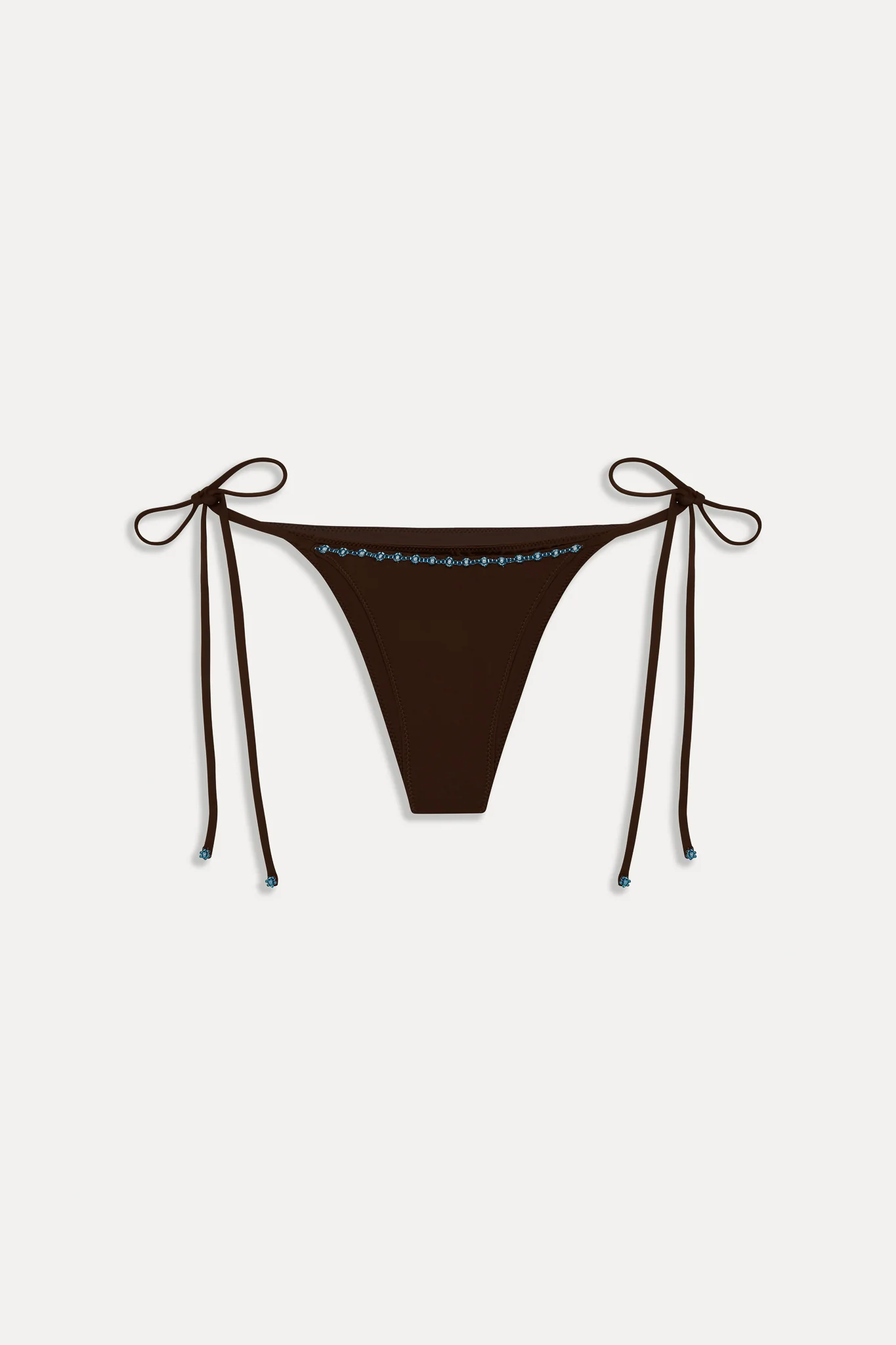 Mackenzie Cheeky Beaded Bikini Bottom - Kona Flower - Image 3