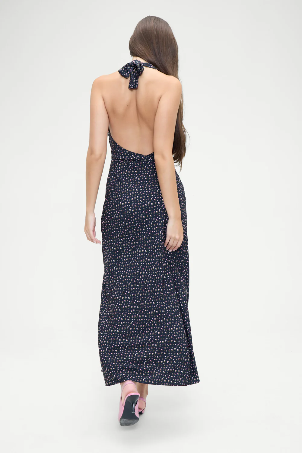 Madeleine Floral Maxi Dress - Midnight Flower - Image 2