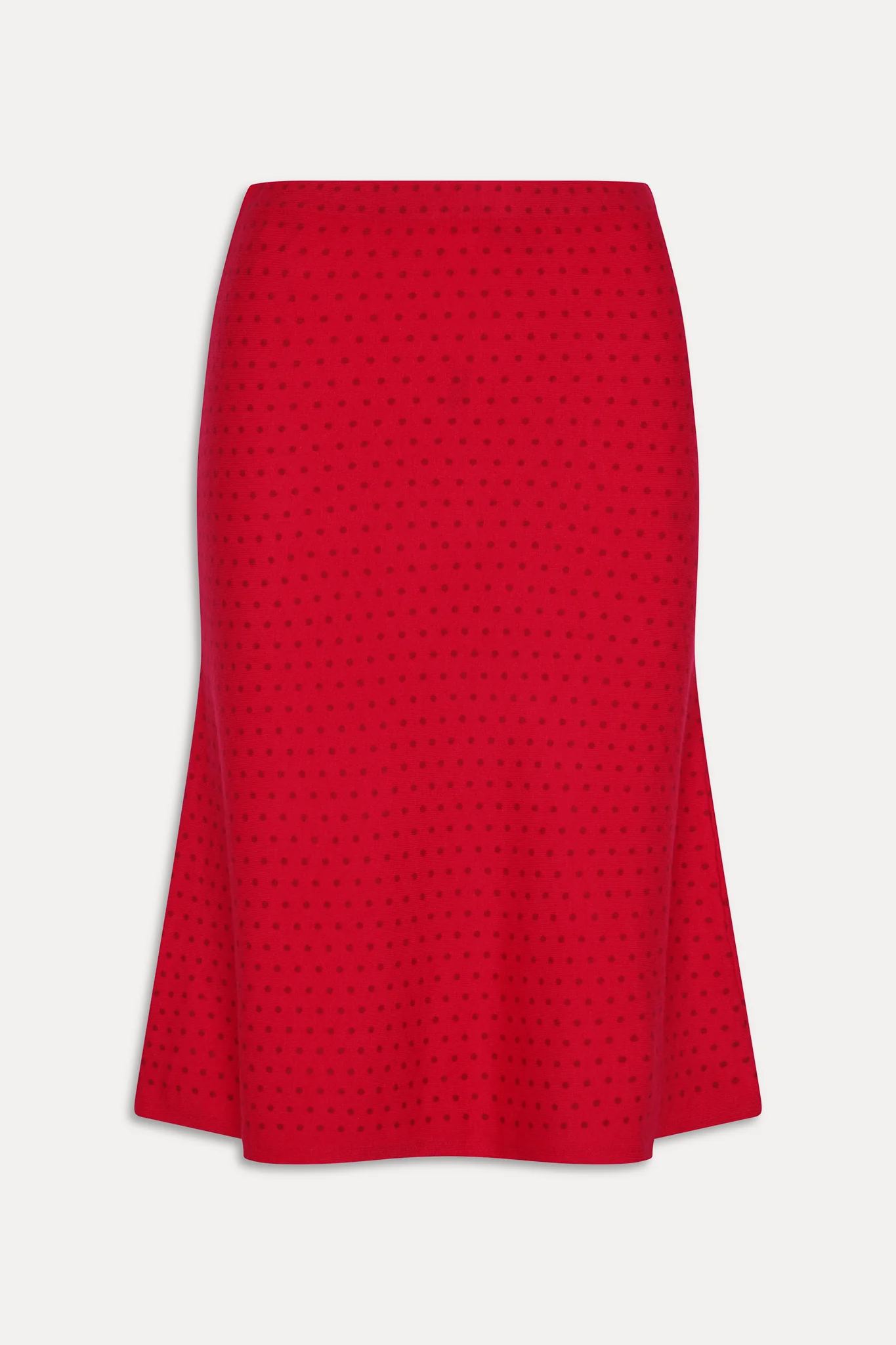 Magnolia Knit Midi Skirt - Cranberry - Image 3