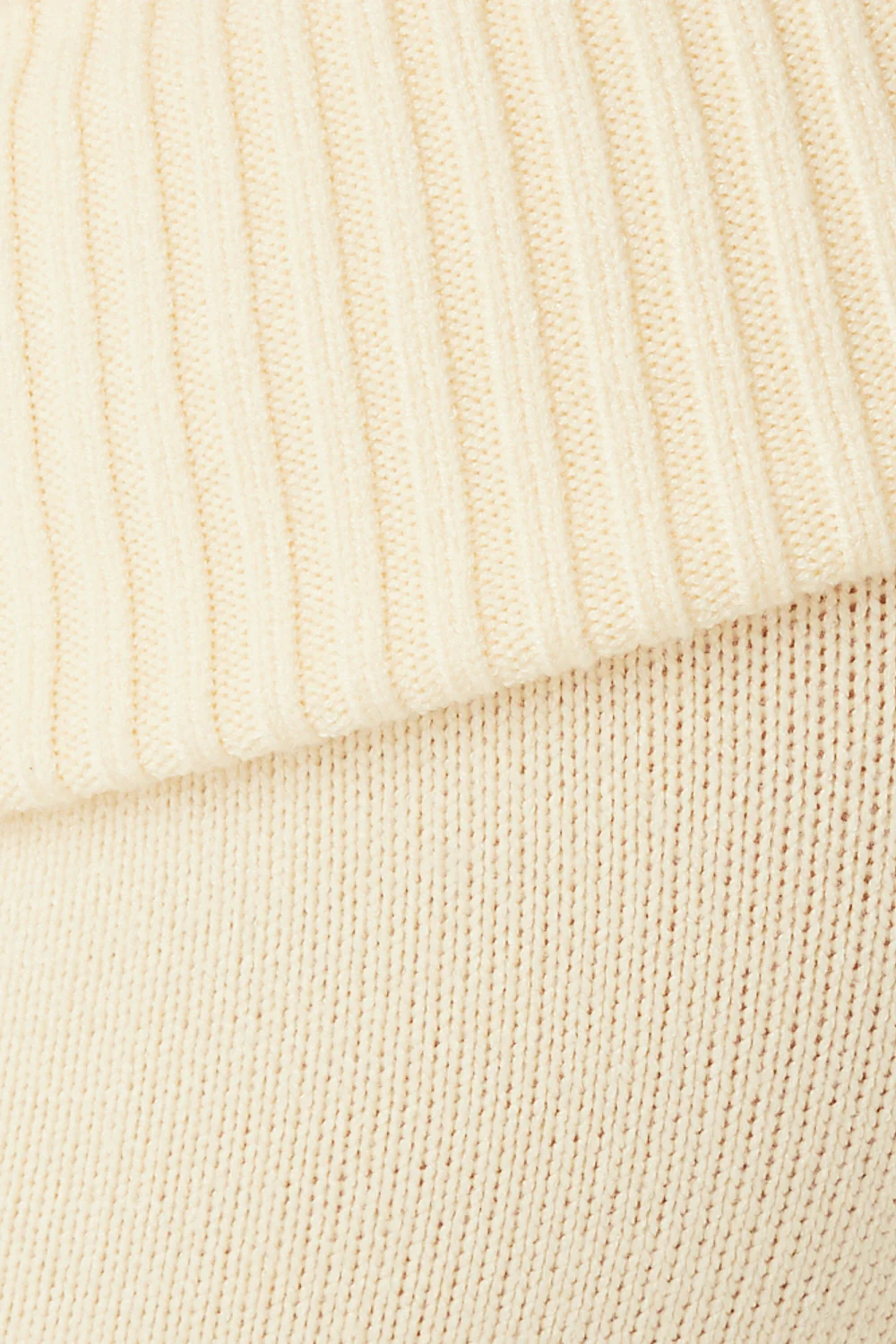 Mason Cloud Knit Flare Pant - French Vanilla - Image 5