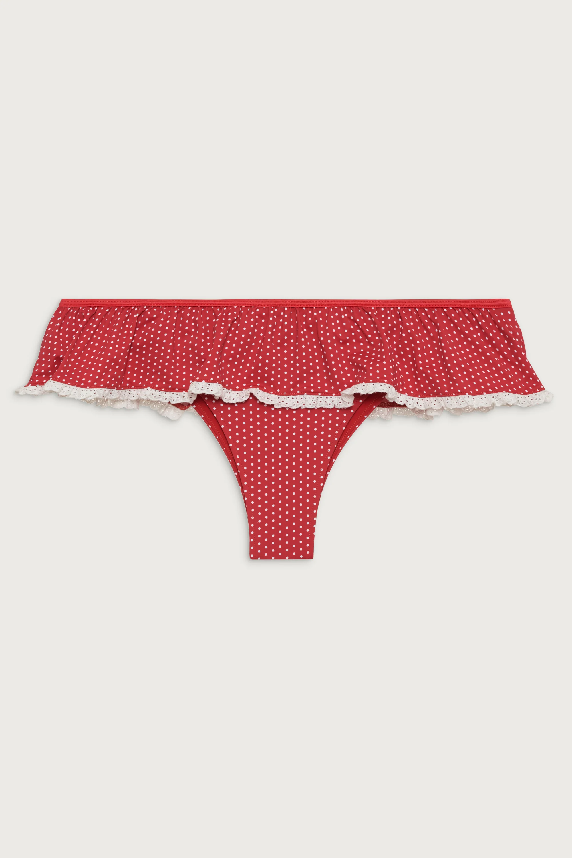 Mercer Swim Skirt - Scarlet Dot - Image 3