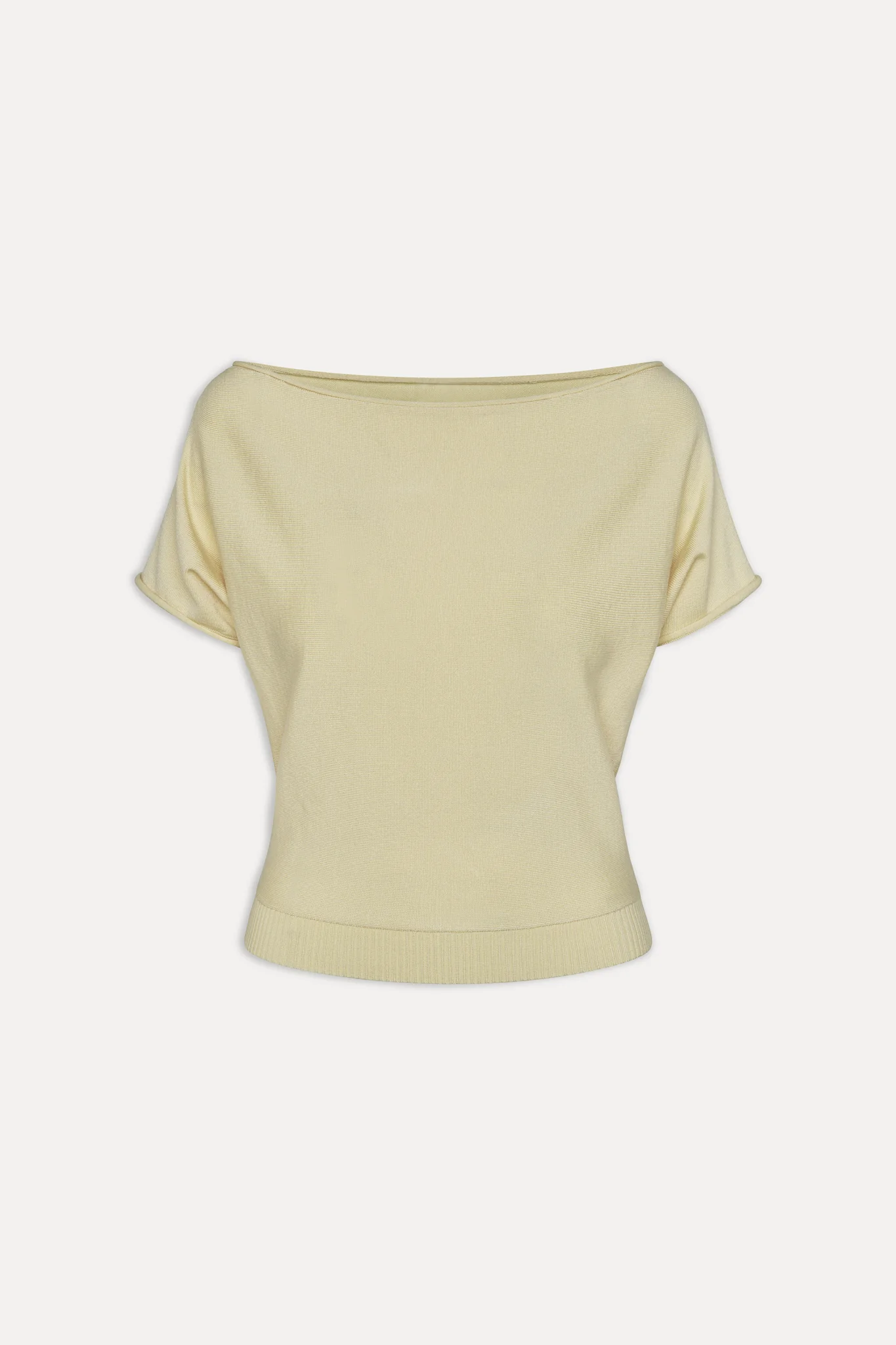 Montecito Boat Neck Knit Shirt - Buttercup - Image 3