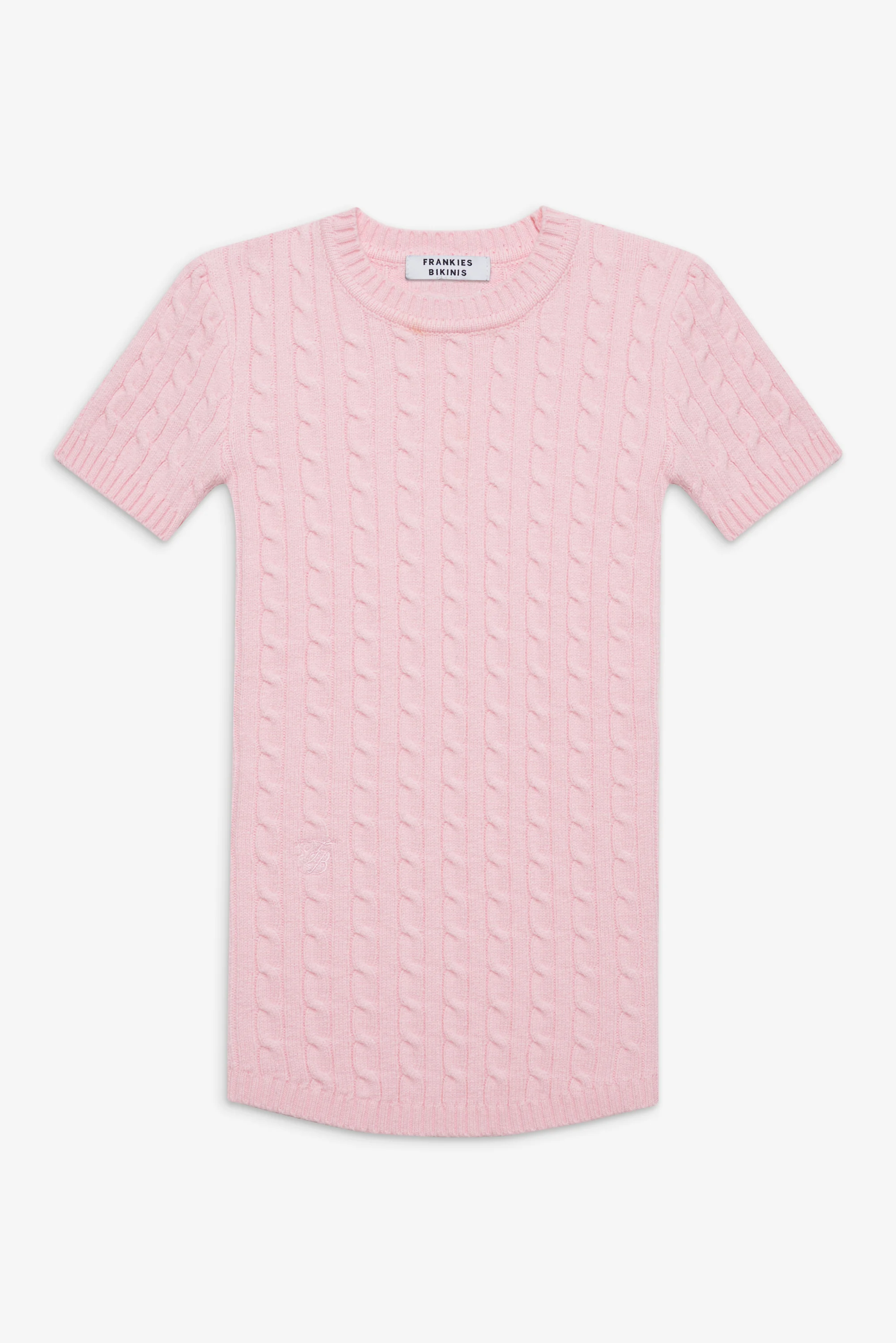 Mulholland Cable Knit Sweater - Cozy Pink - Image 3
