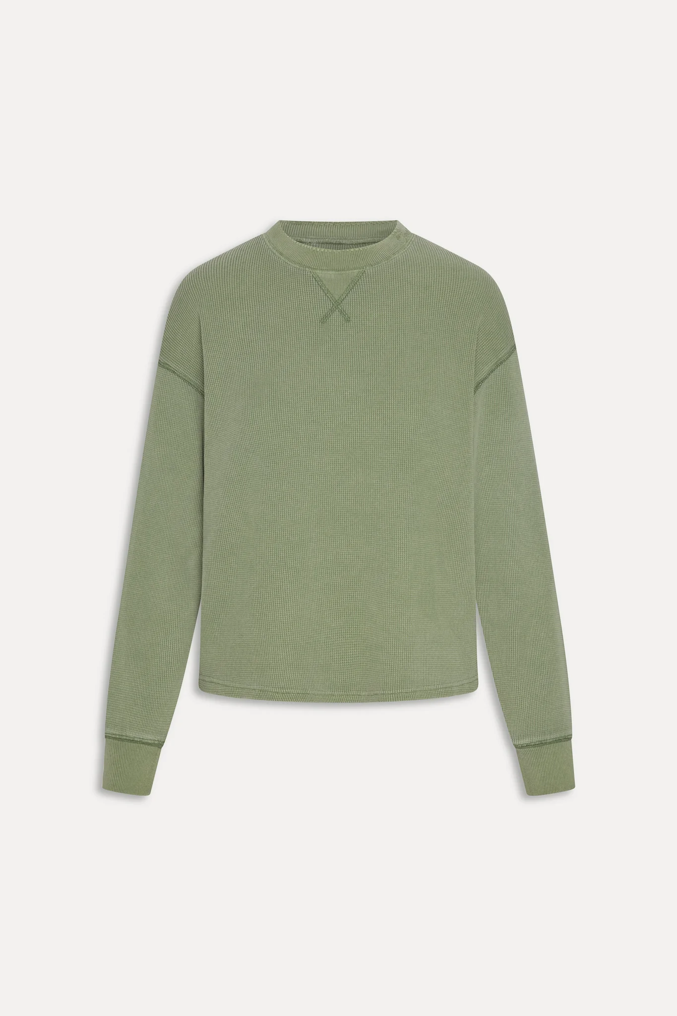 Noah Thermal Long Sleeve Shirt - Fern - Image 3