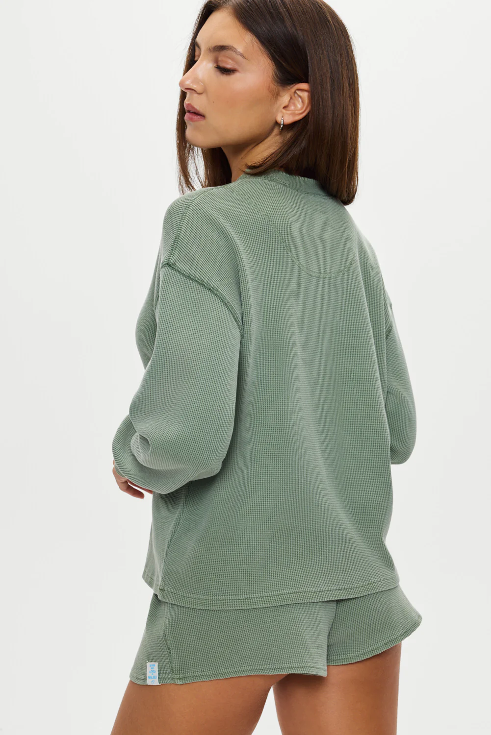 Noah Thermal Long Sleeve Shirt - Fern - Image 5